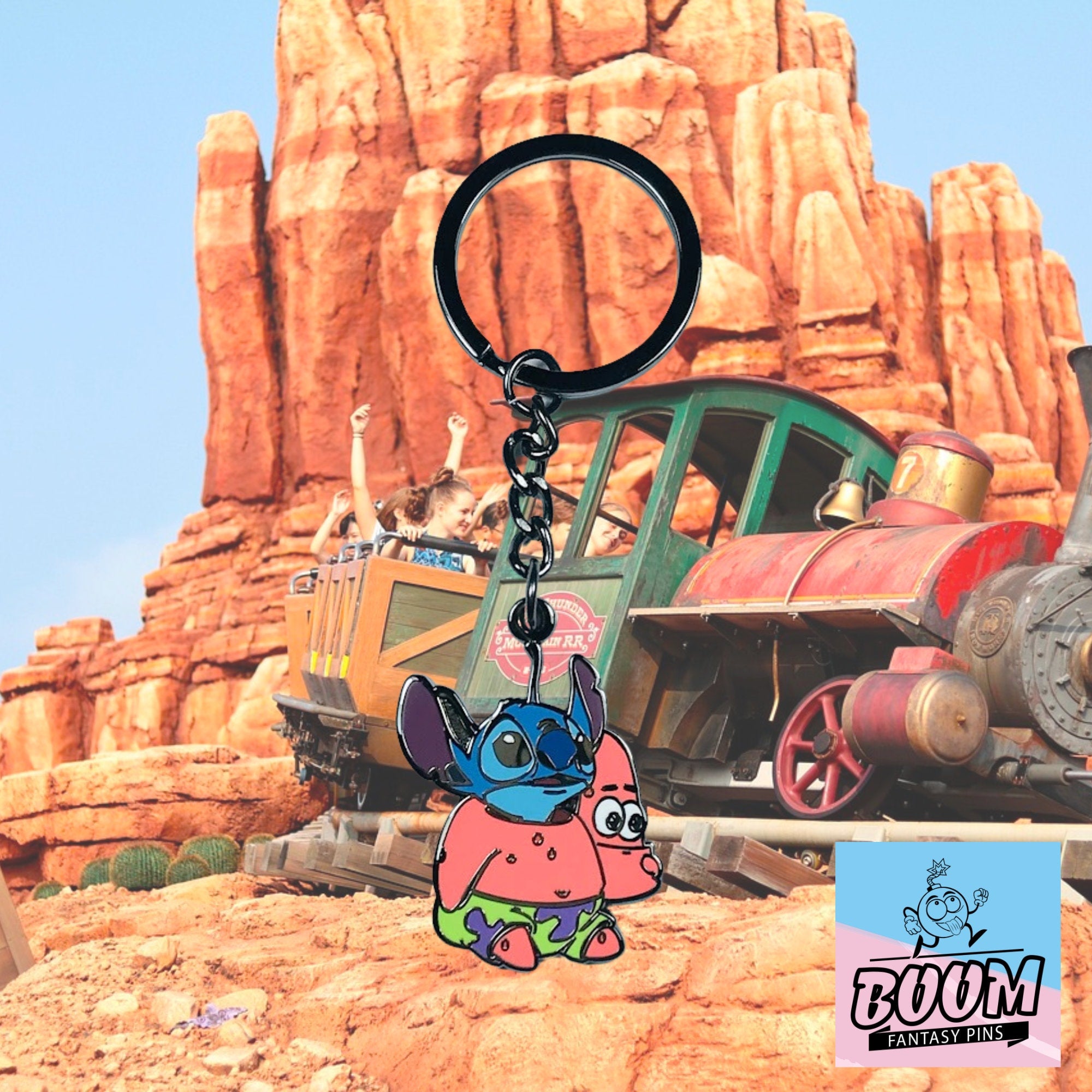 Llavero - Stitch como Patrick de Lilo &amp; Stitch - Disney Fantasy