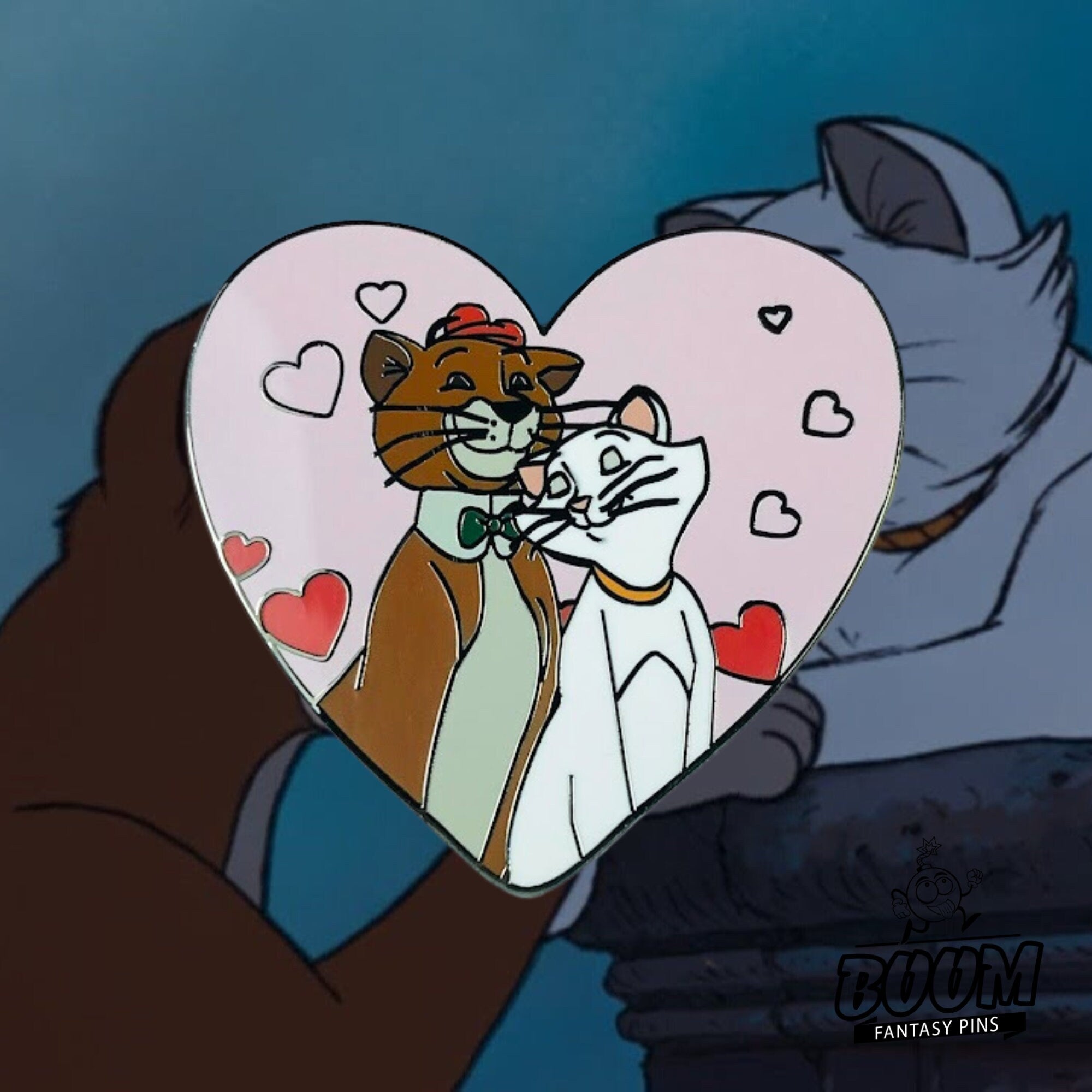 Pin's – La Duchesse et Thomas O'Malley des Aristochats – Disney Fantasy