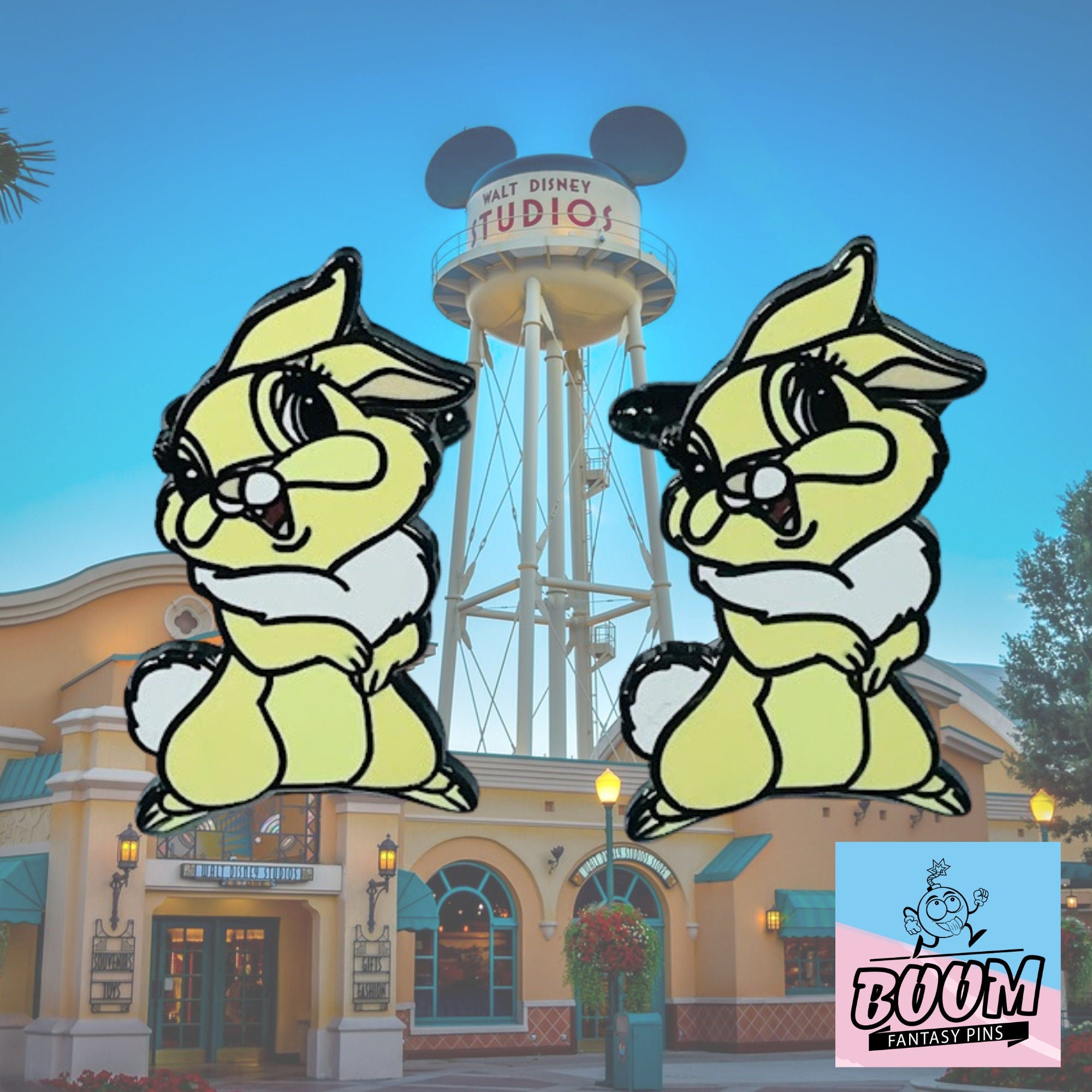 Boutons de manchette – Miss Bunny de Bambi – Disney Fantasy