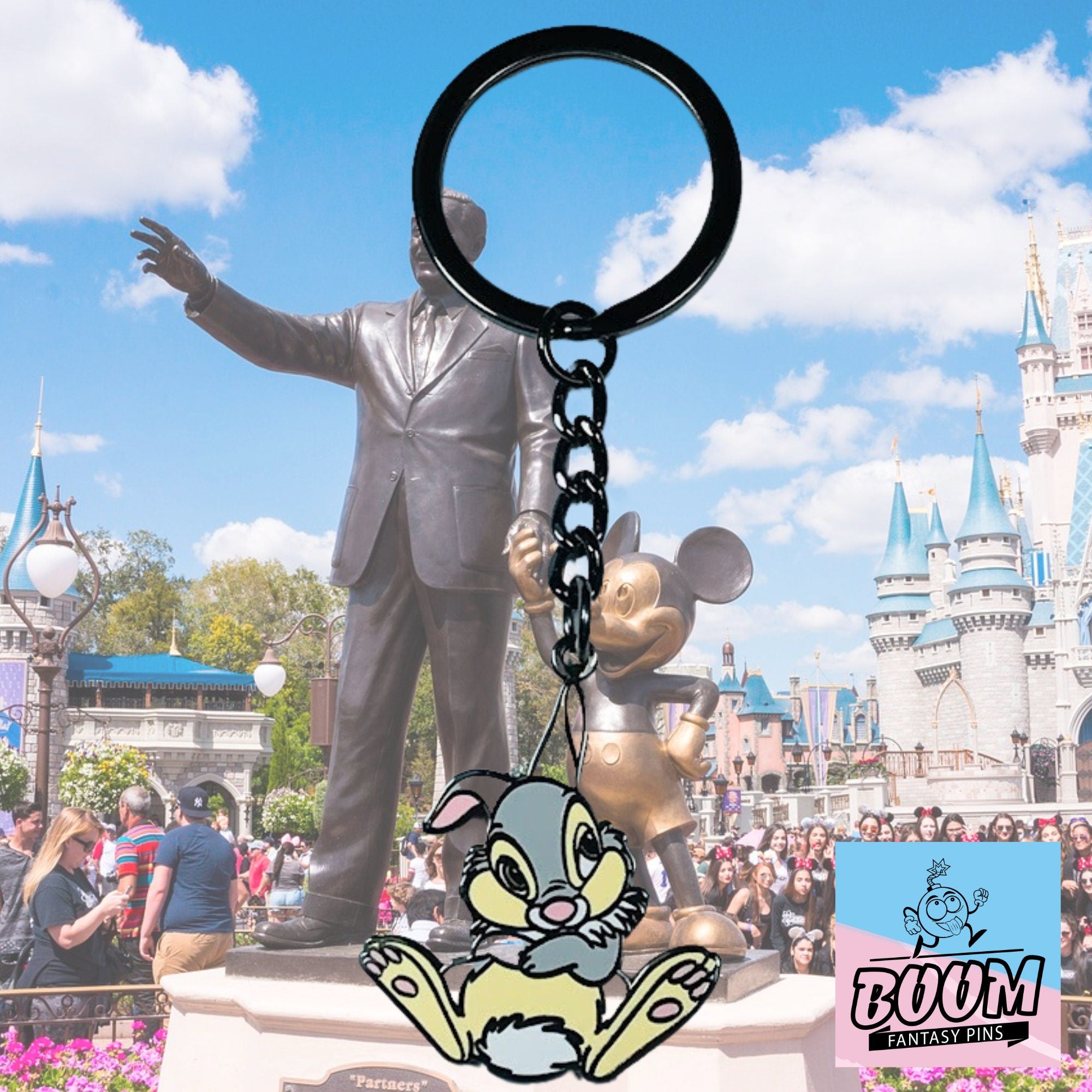 Llavero Tambor de Bambi – Disney Fantasy