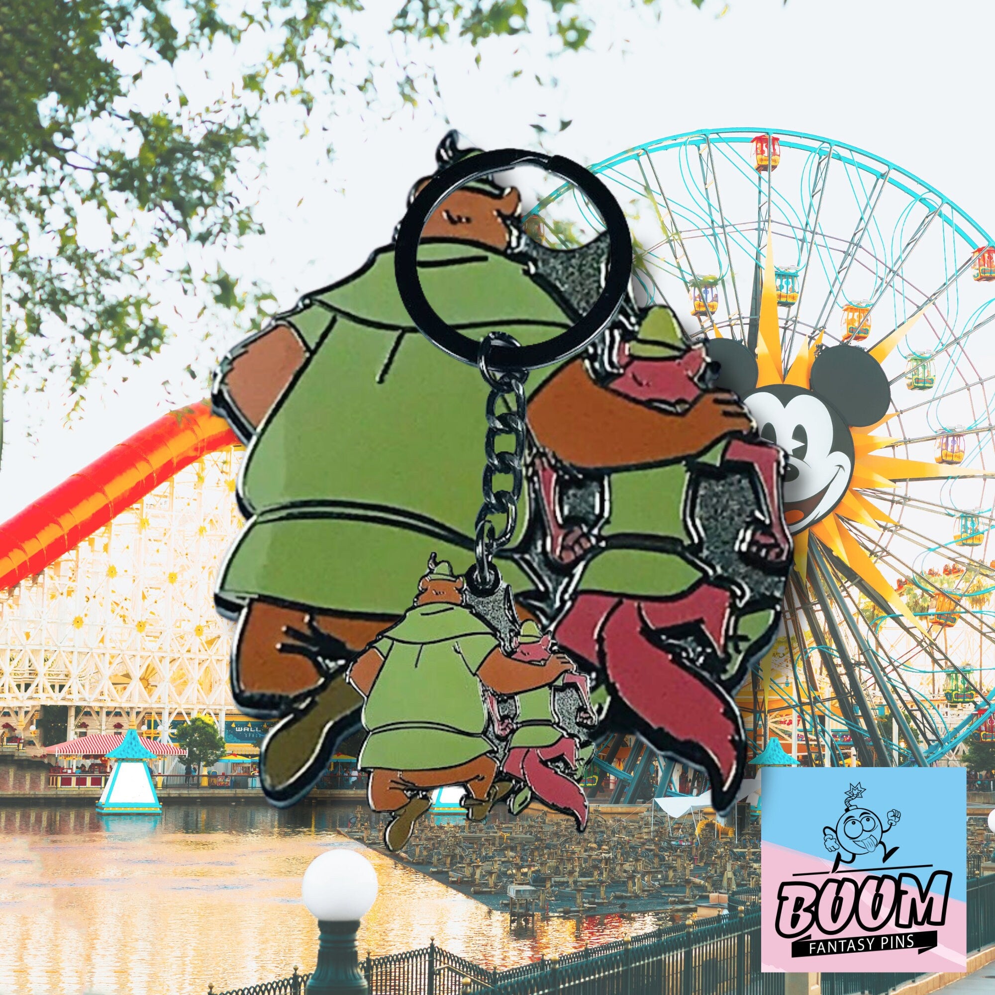 Porte-clés – Petit Jean de Robin des Bois – Disney Fantasy