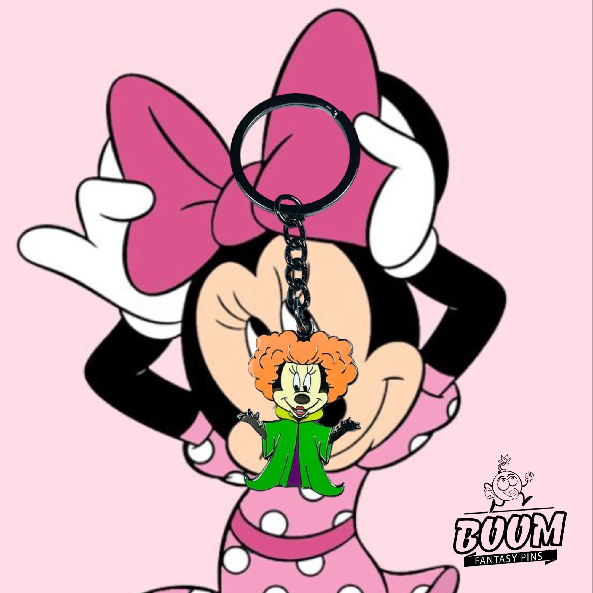 Porte-clés – Minnie Mouse en Winifred Sanderson du film Hocus Pocus – Disney Fantasy
