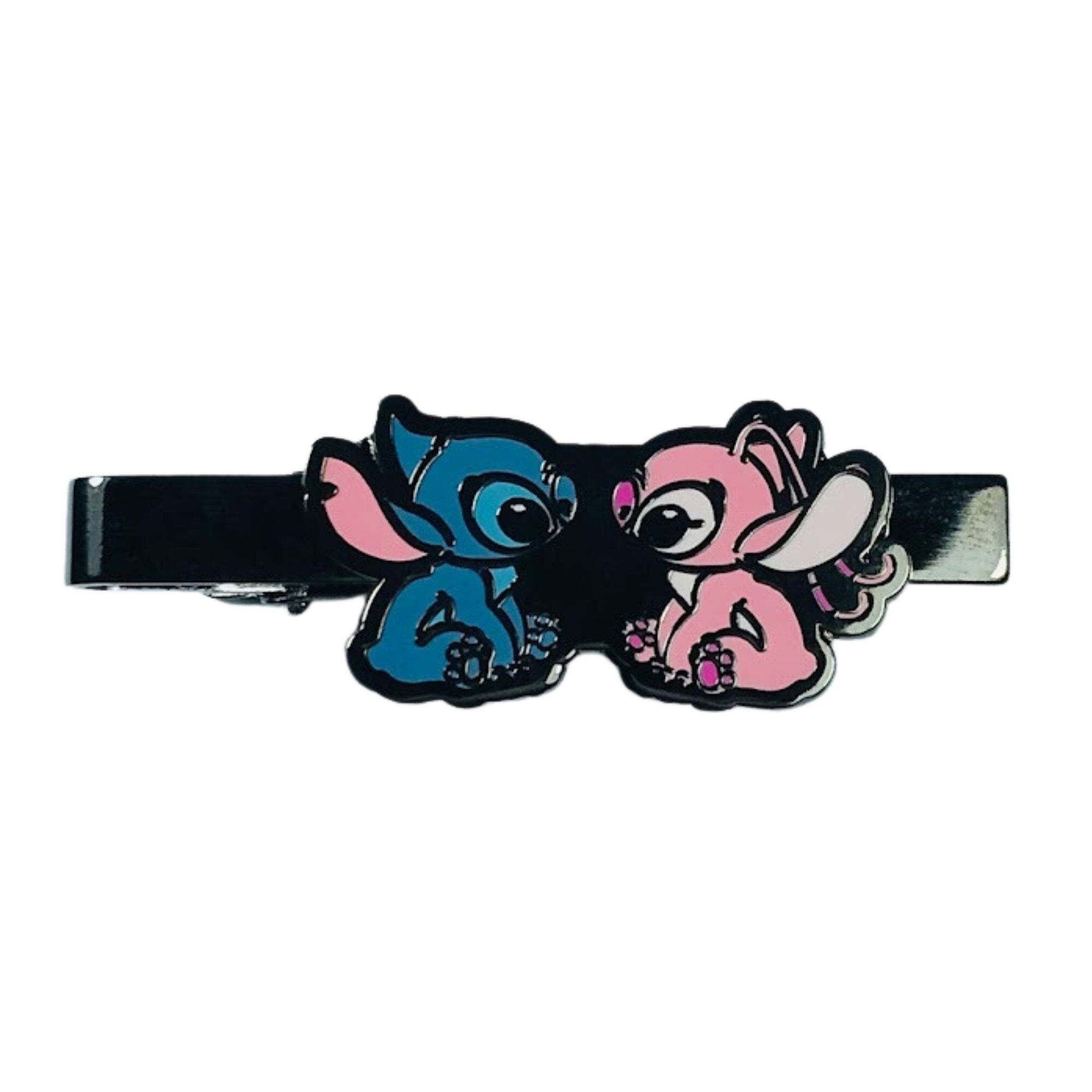 Tie Clip – Stitch and Angel from Lilo and Stitch – Disney Fantasy
