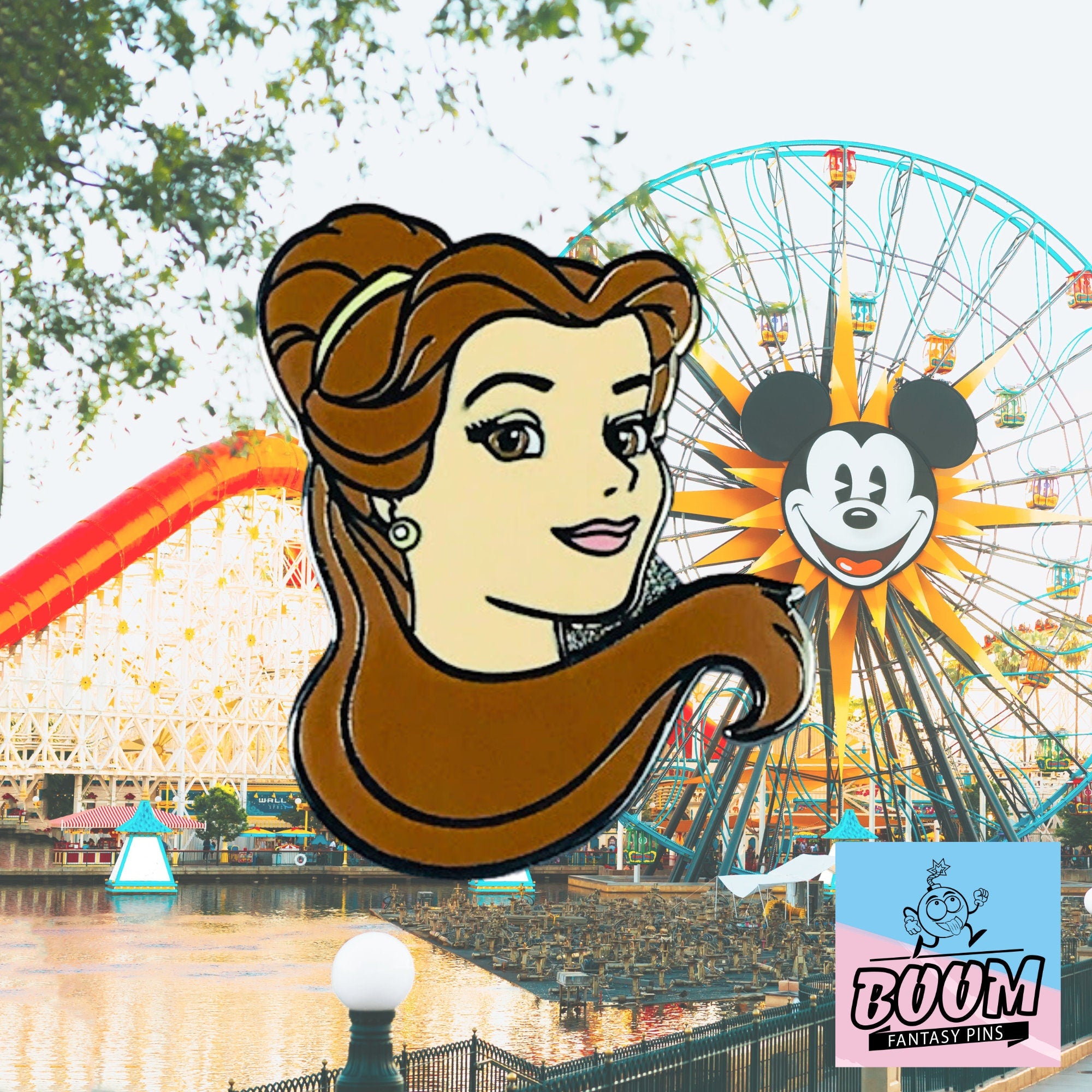 Pin's – Princesse Belle de La Belle et la Bête – Disney Fantasy