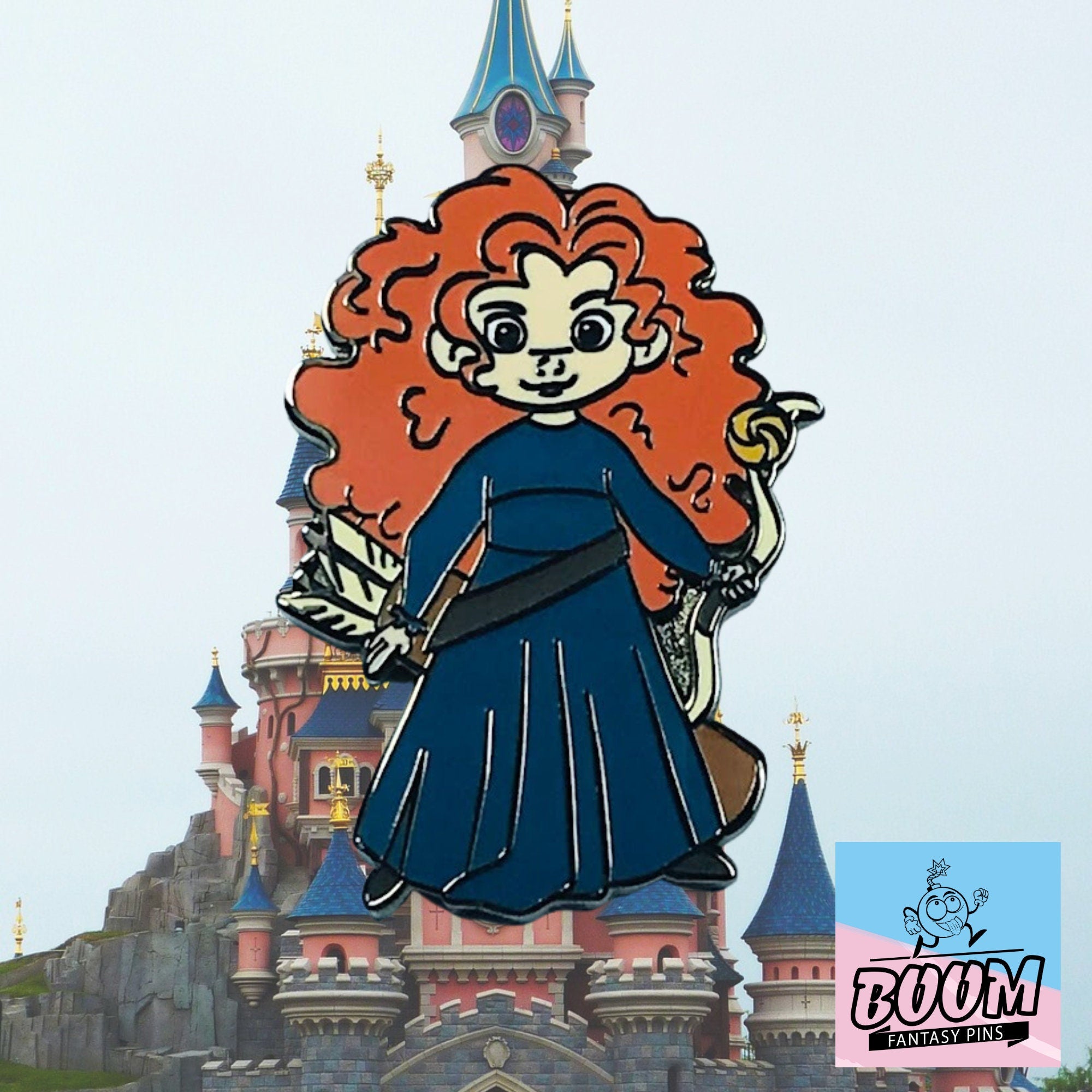 Pin's – Princesse Merida du film Rebelle – Disney Fantasy