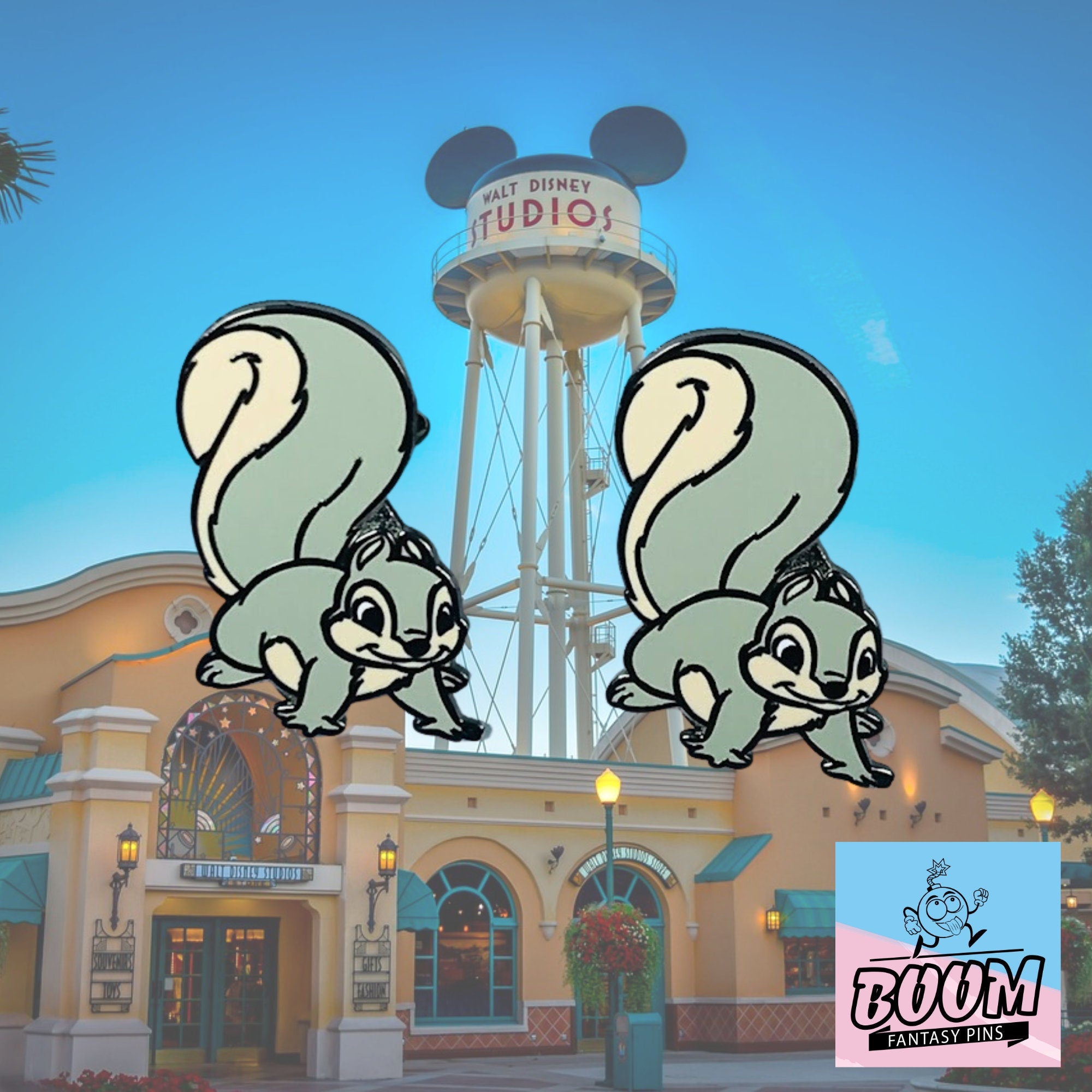 Gemelos – Ardilla Gris de Bambi – Disney Fantasy