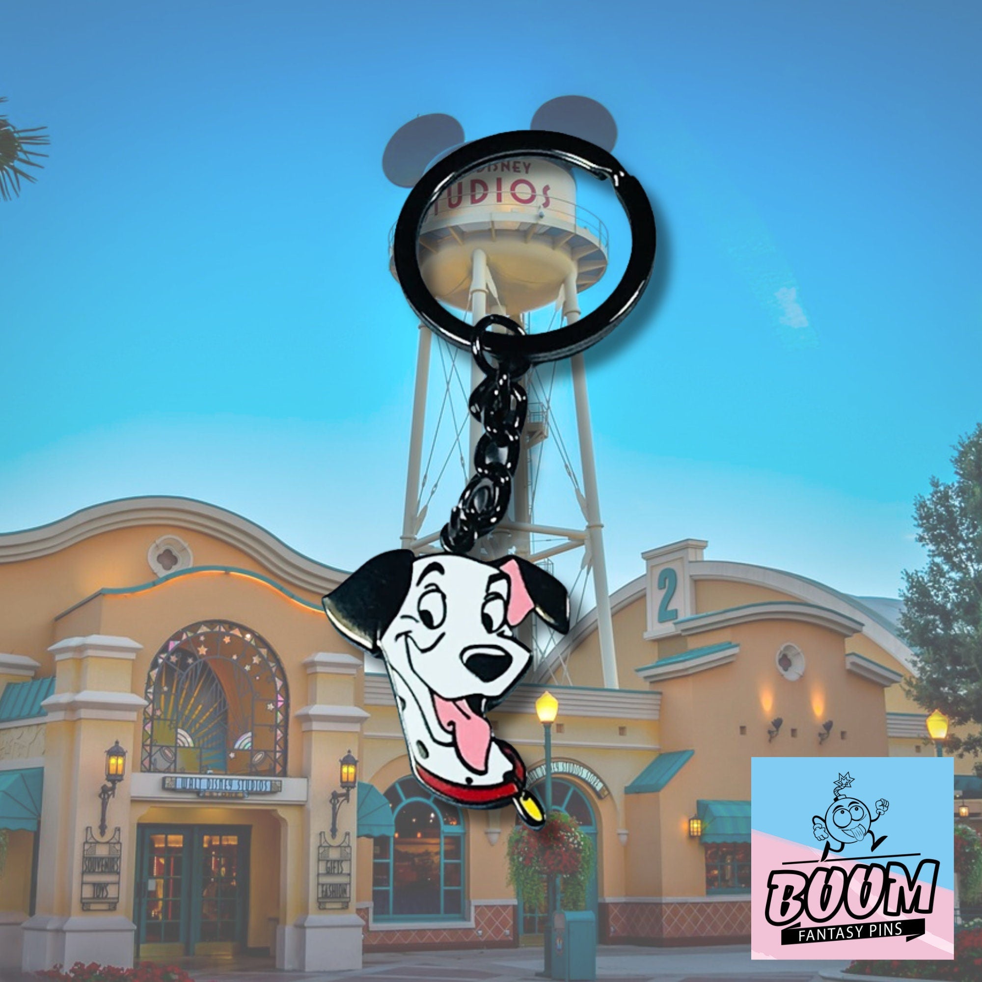 Porte-clés – Pongo des 101 Dalmatiens – Disney Fantasy