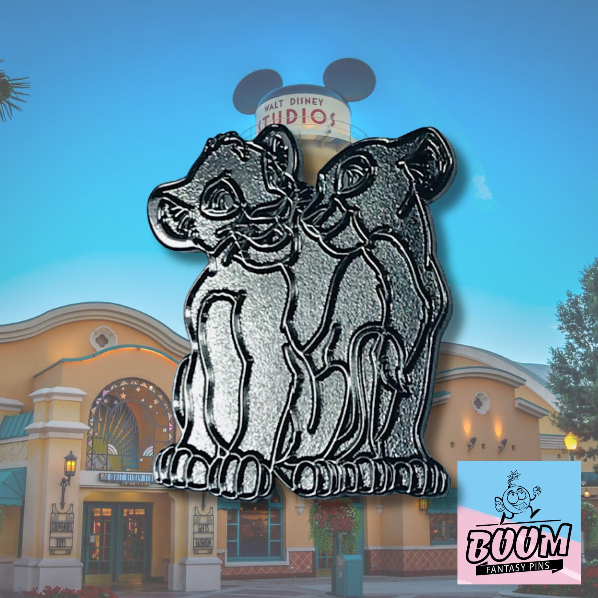 Pin – Simba y Nala de El Rey León – Disney Fantasy