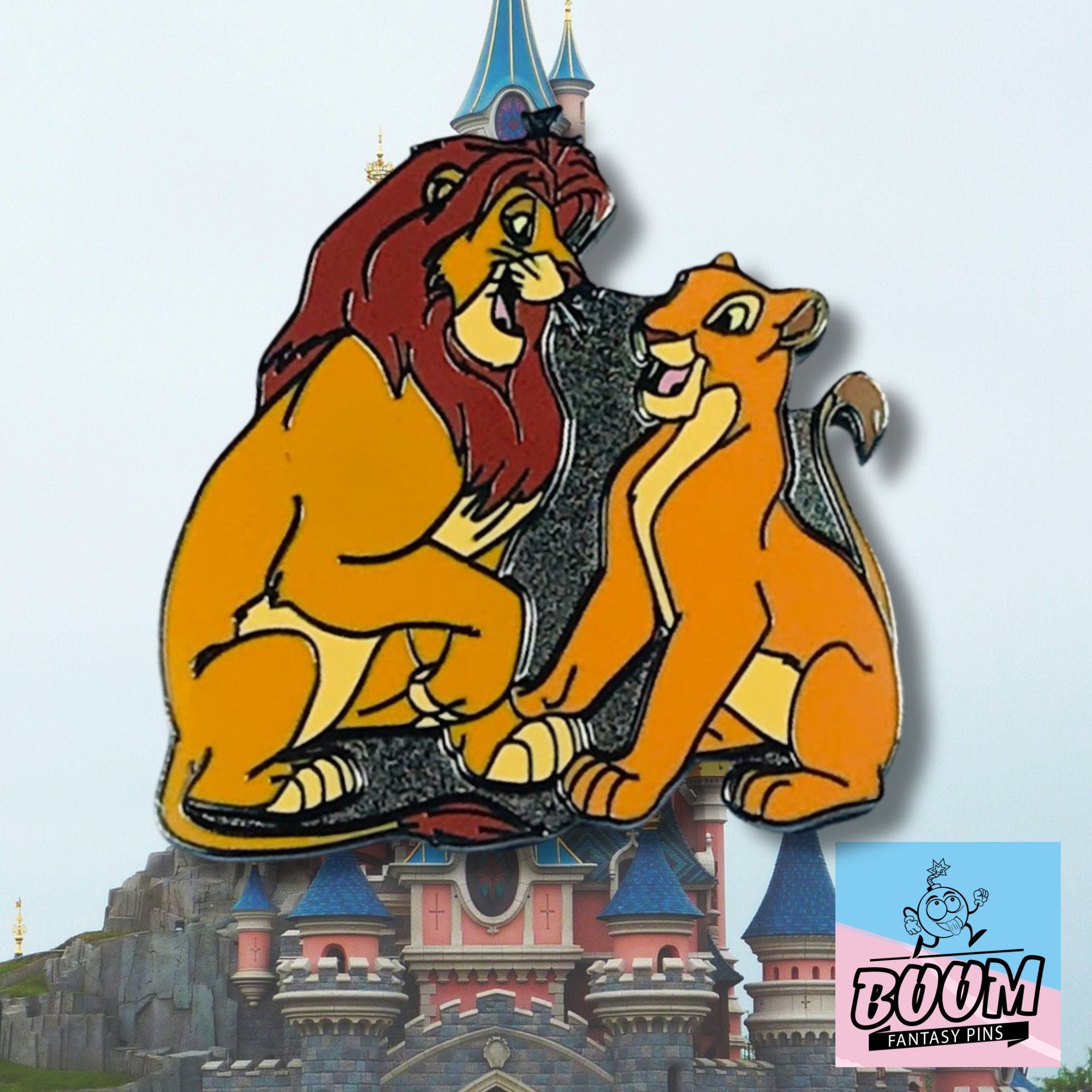Pin – Simba y Nala de El Rey León – Disney Fantasy