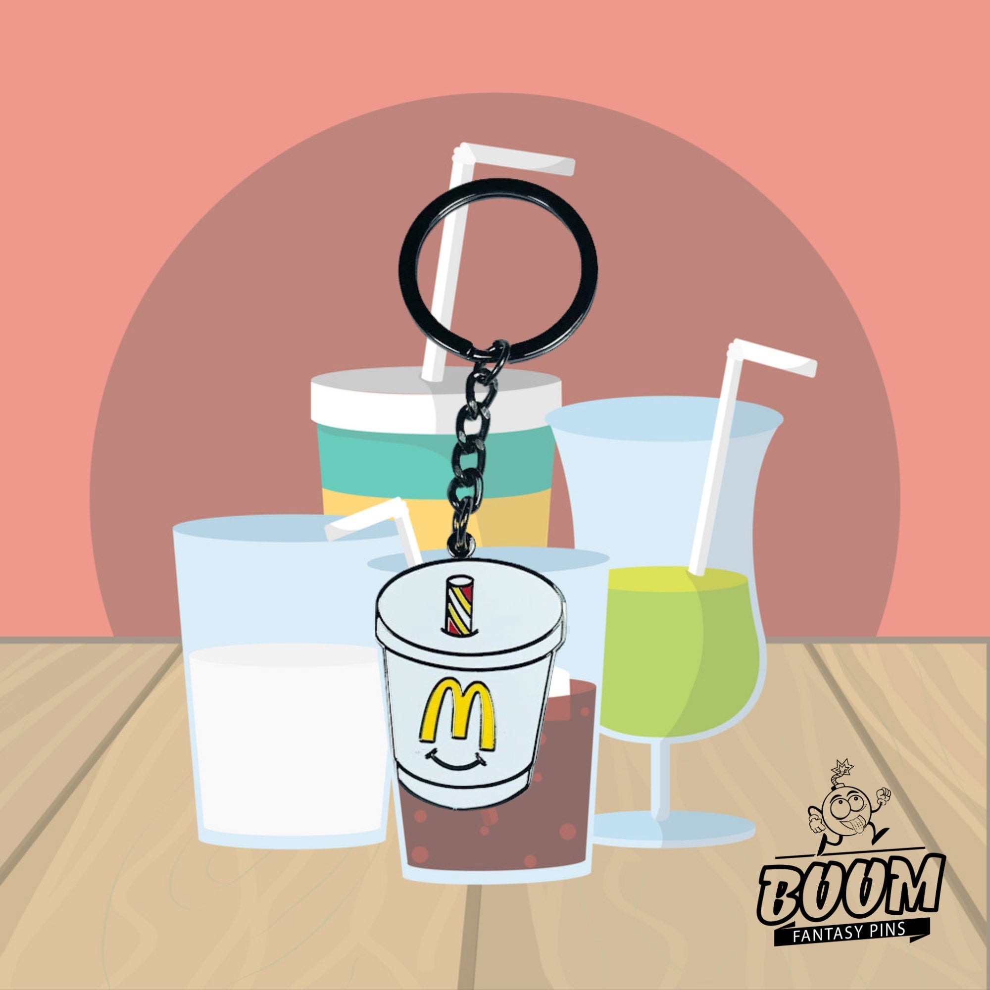 Llavero – Bebidas de Diseño Original – Disney Fantasy