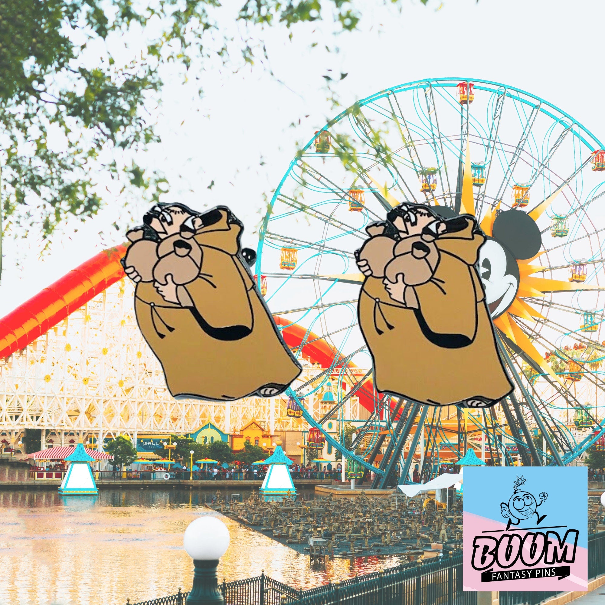 Cufflinks – Friar Tuck from Robin Hood – Disney Fantasy