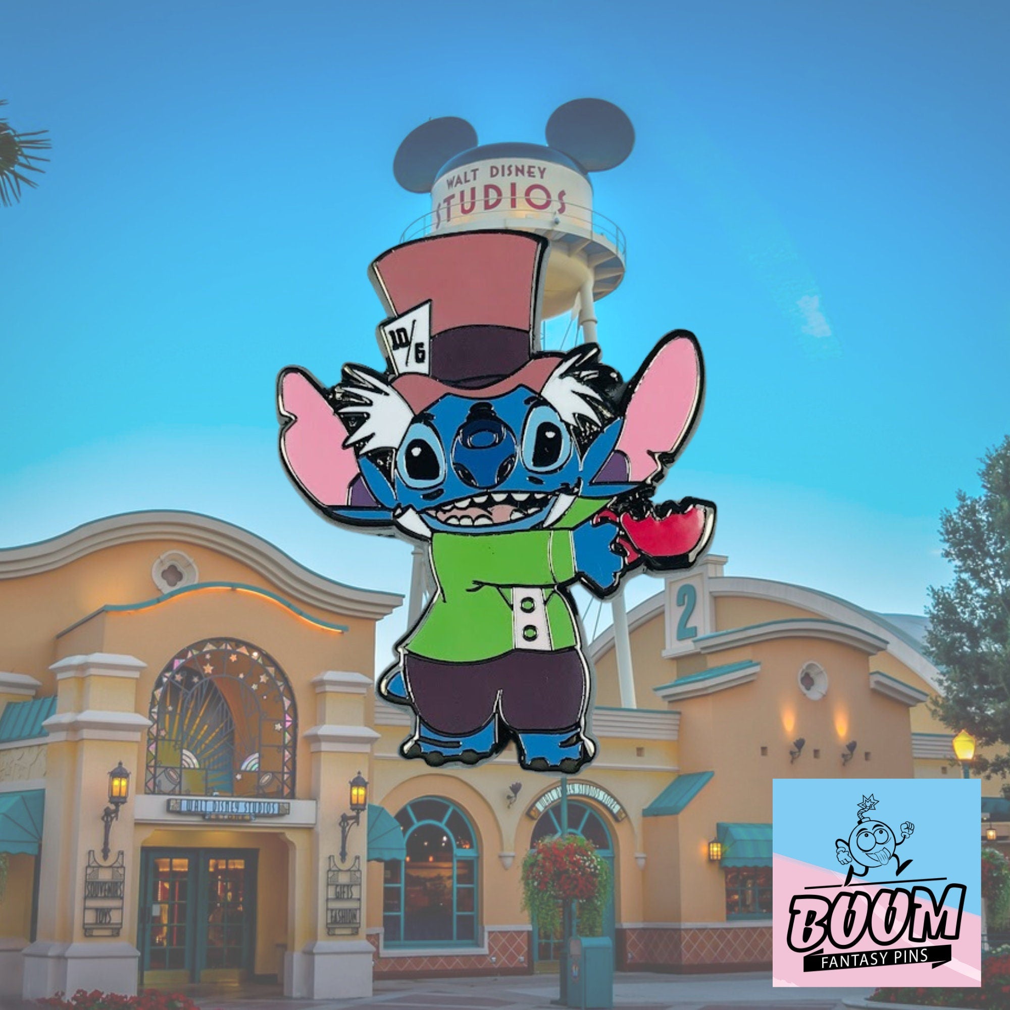 Pin – Stitch como el Sombrerero Loco de Lilo y Stitch – Disney Fantasy