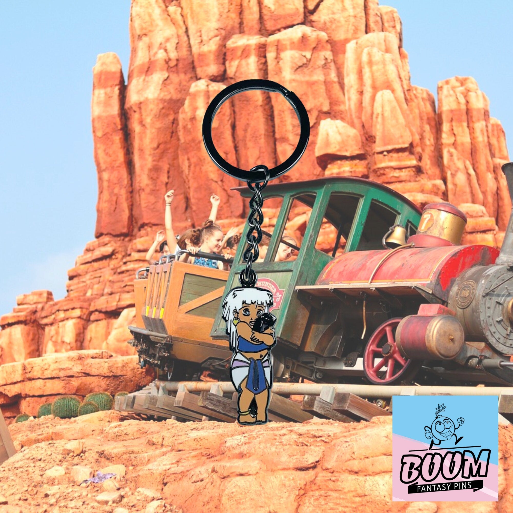 Porte-clés – Reine Kida d'Atlantide, l'empire perdu – Disney Fantasy