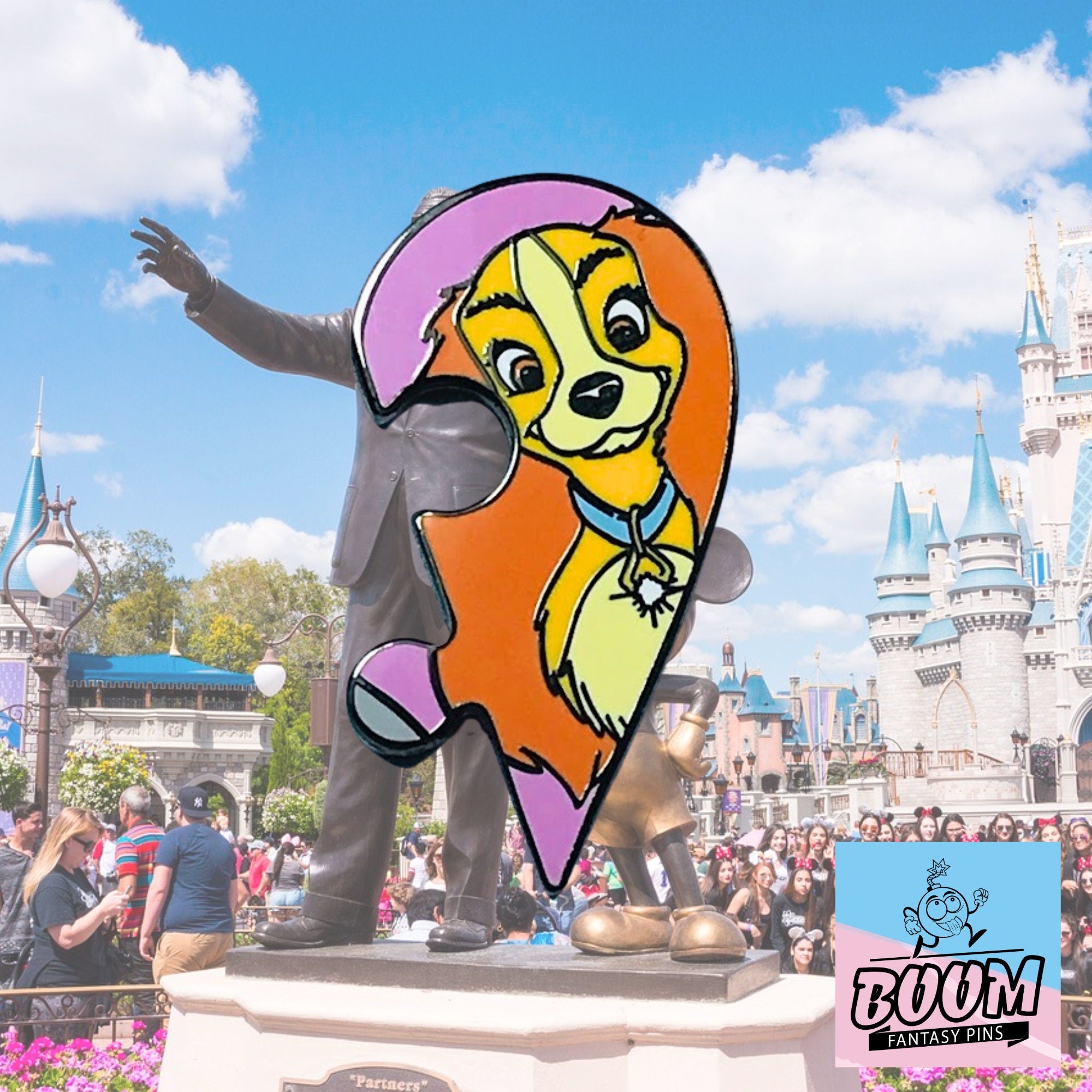 Pin – Lady from Lady and the Tramp – Disney Fantasy