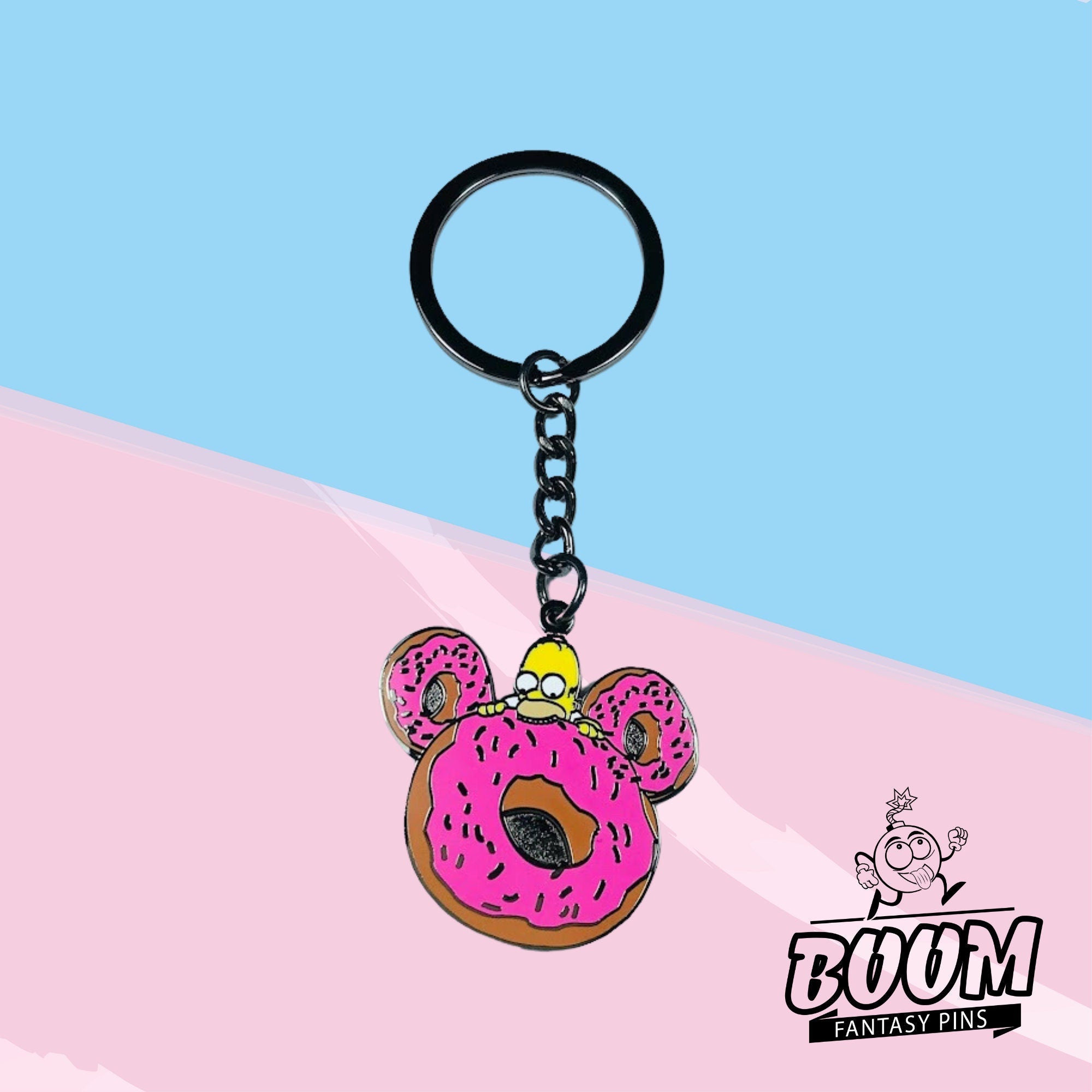 Llavero – Homer Simpson de Los Simpson – Disney Fantasy