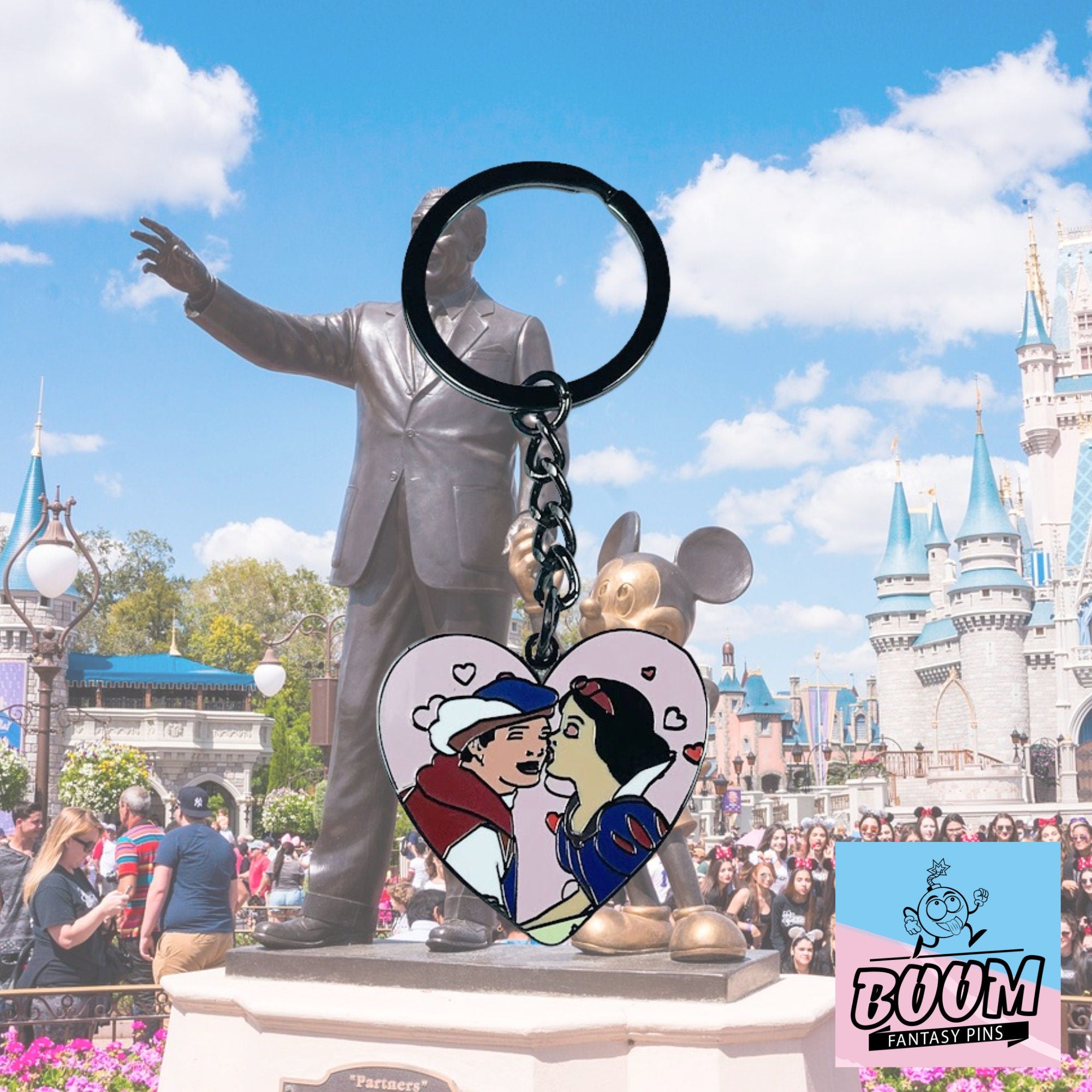 Llavero – Blancanieves y el Príncipe Azul de Blancanieves y los Siete Enanitos – Disney Fantasy