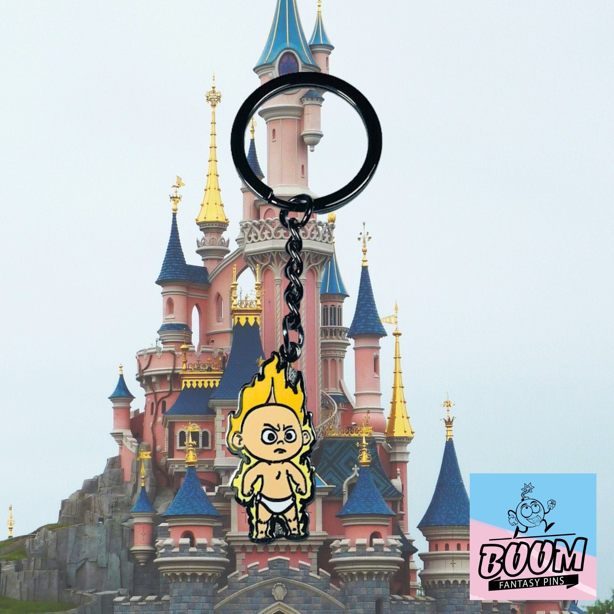 Porte-clés – Jack-Jack Parr des Indestructibles – Disney Fantasy