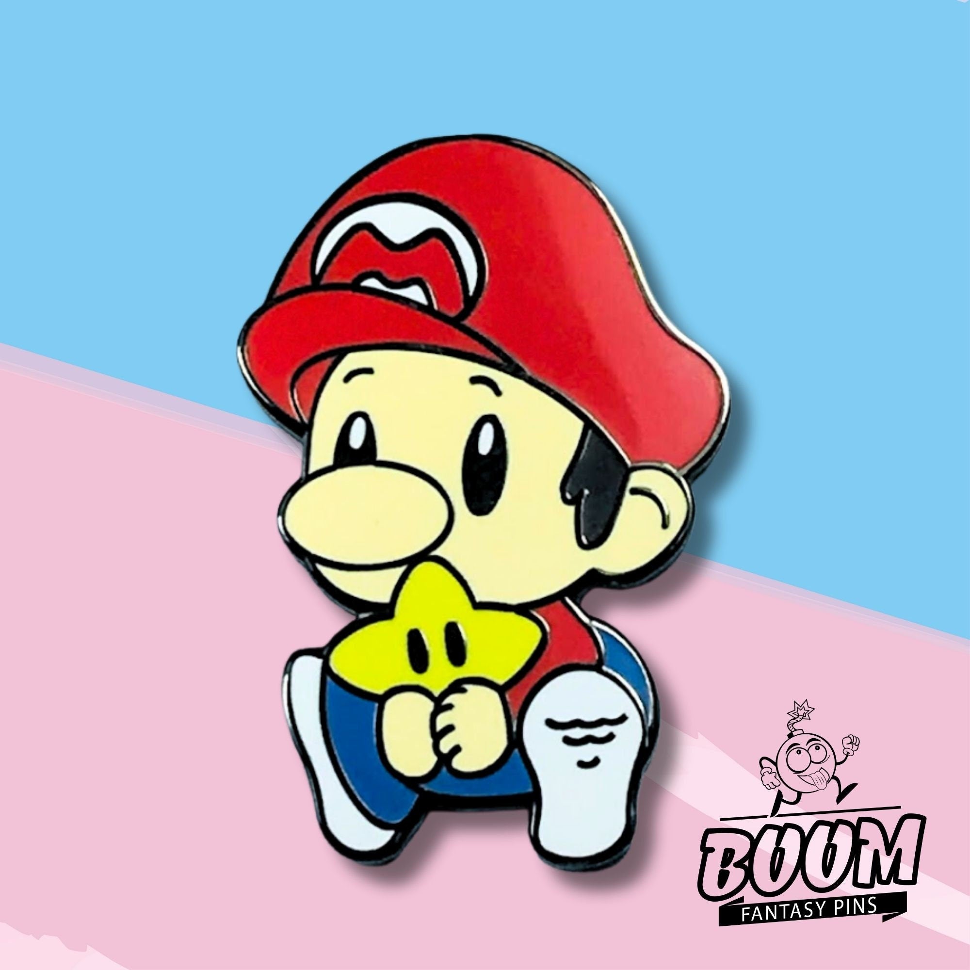 Pin – Mario de Super Mario Bros – Franquicia de Nintendo