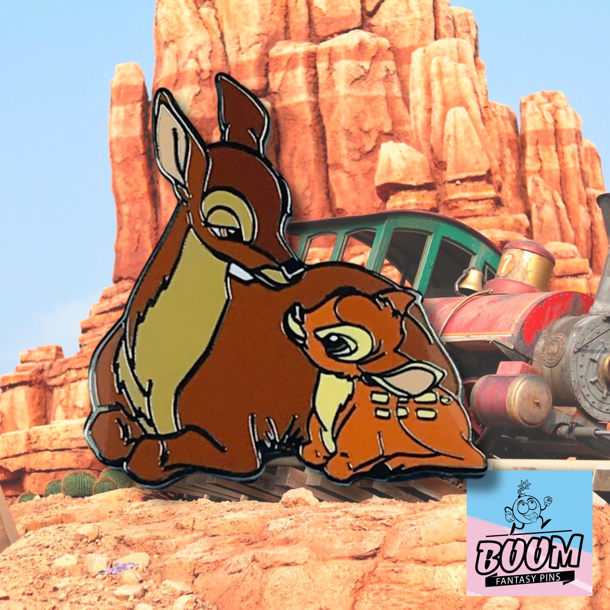 Pin – Bambi and Bambi's Mother from Bambi – Disney Fantasy