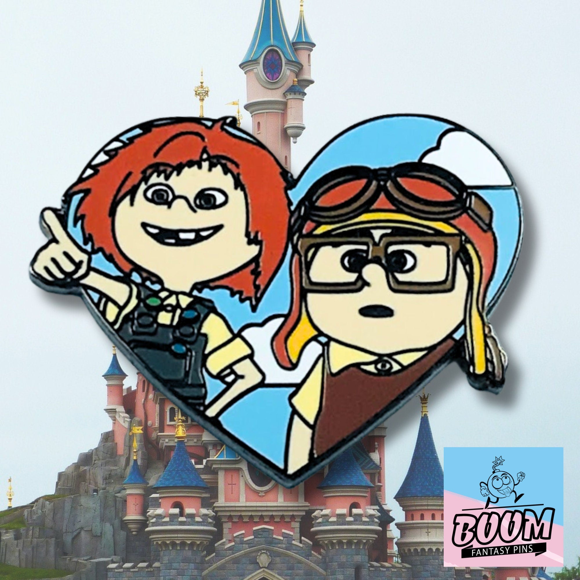 Pin – Carl Fredricksen y Ellie Fredricksen de Up – Disney Fantasy