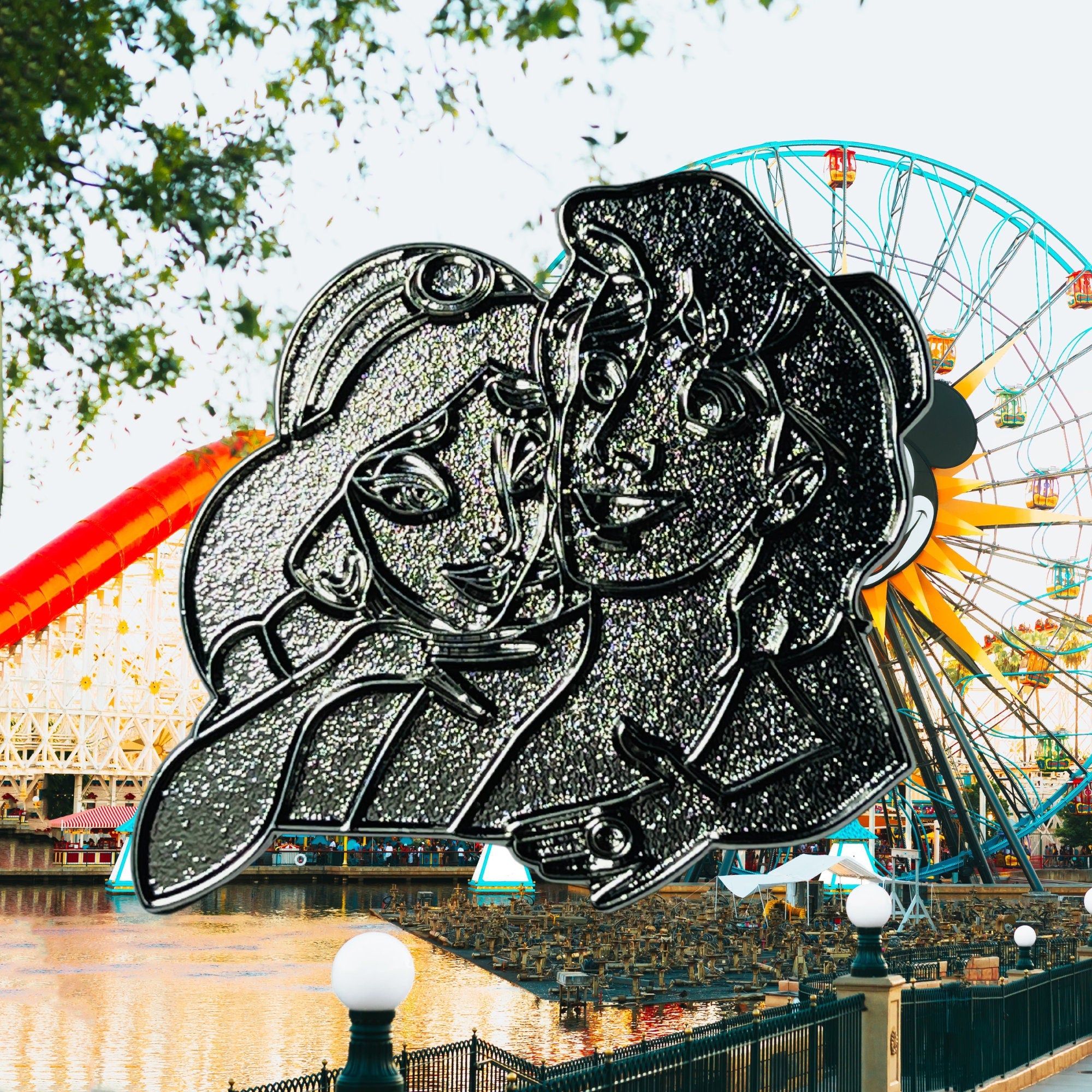 Pin – Princesa Jasmine y Aladdin de Aladdin – Disney Fantasy