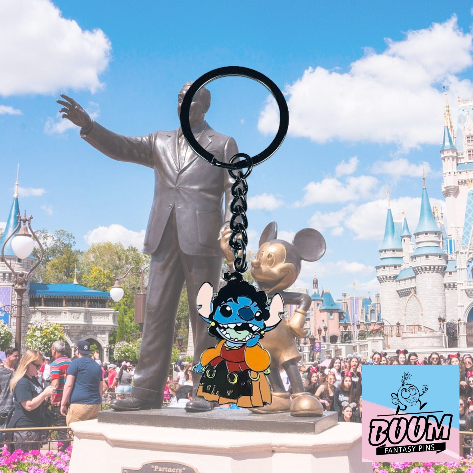 Porte-clés – Stitch Expérience 626 de Lilo &amp; Stitch – Disney Fantasy