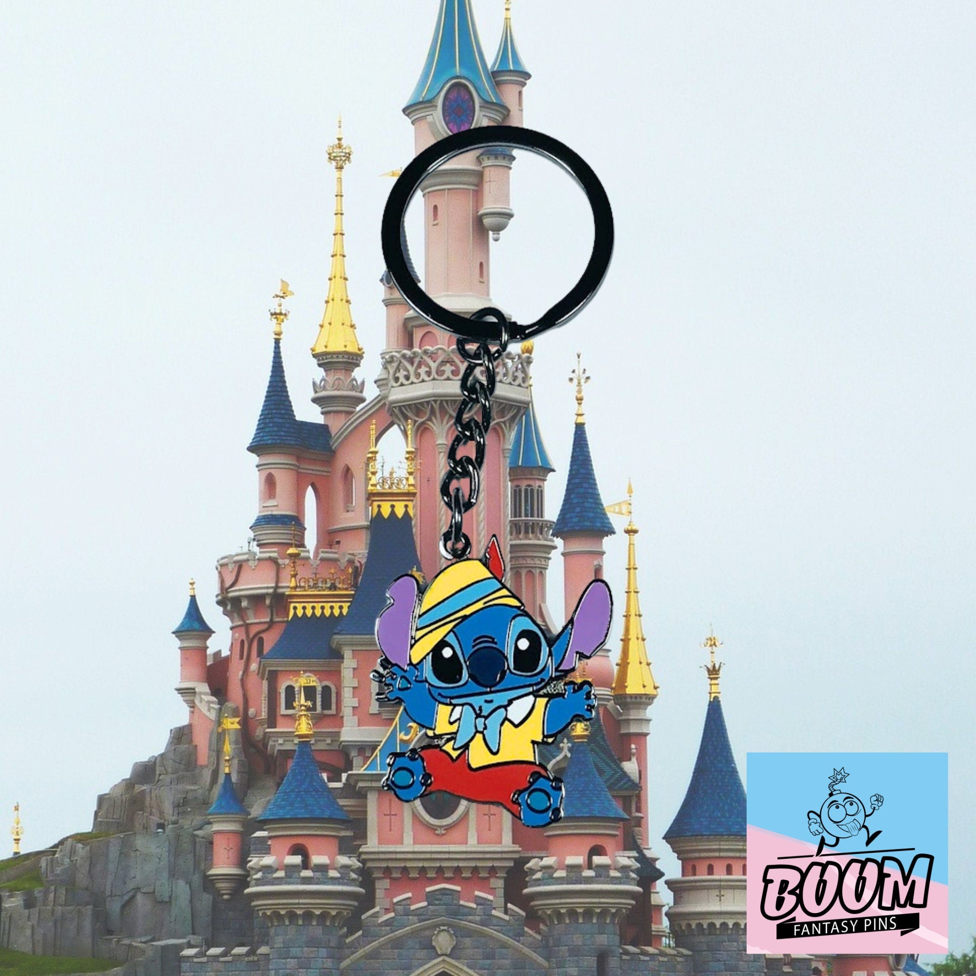 Porte-clés – Stitch Expérience 626 de Lilo &amp; Stitch – Disney Fantasy