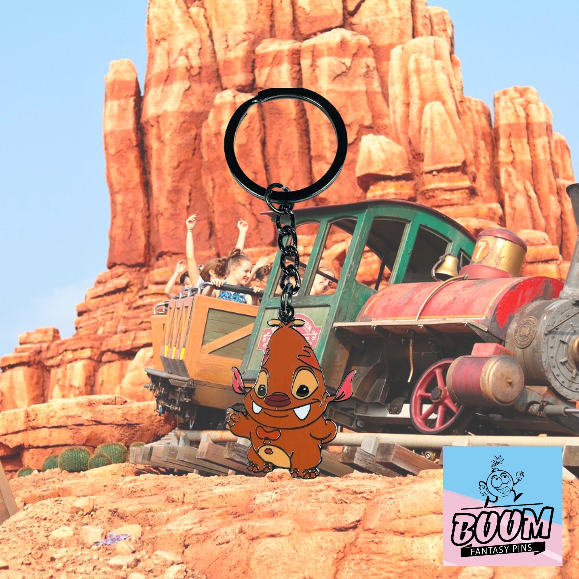 Llavero – Experimento Heckler 322 de Lilo y Stitch – Disney Fantasy