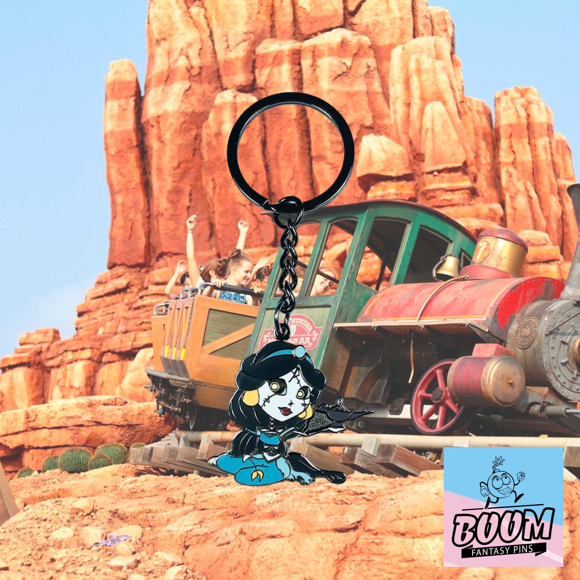 Llavero – Princesa Jazmín de Aladdin – Disney Fantasy