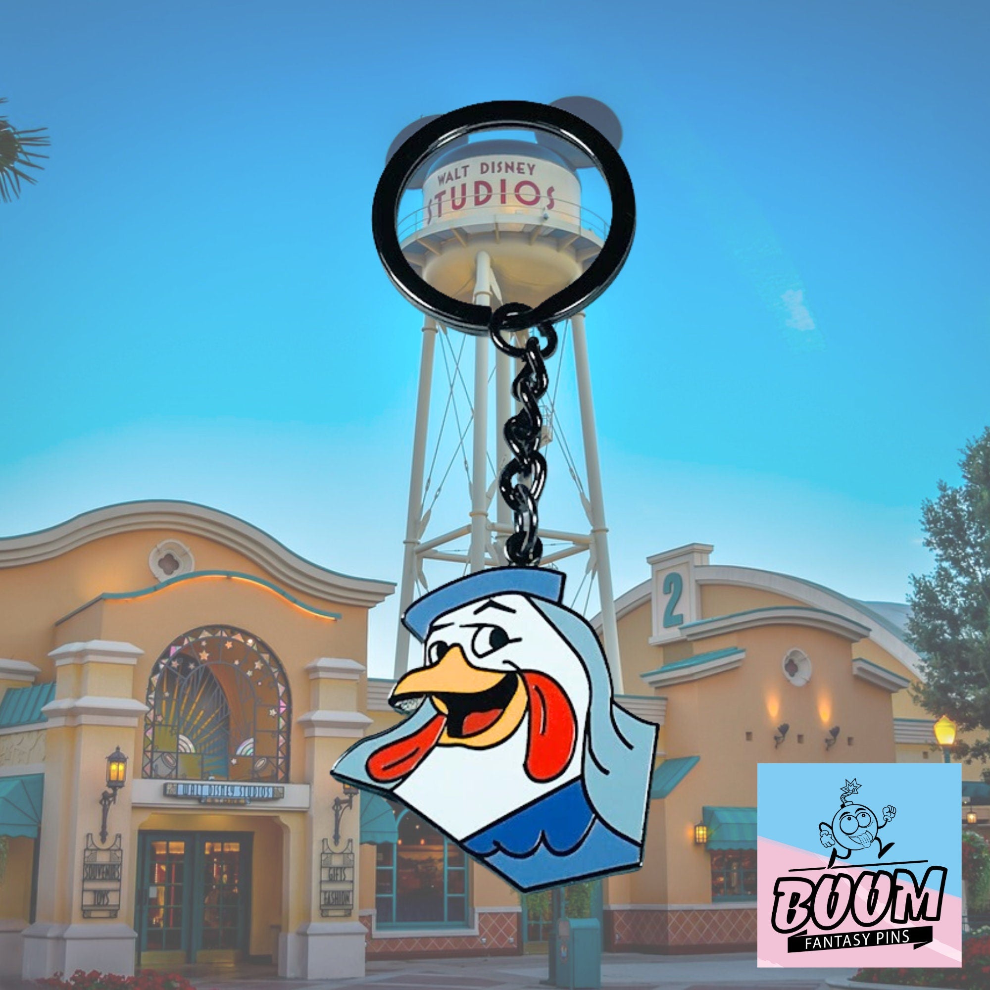 Llavero – Lady Kluck de Robin Hood – Disney Fantasy