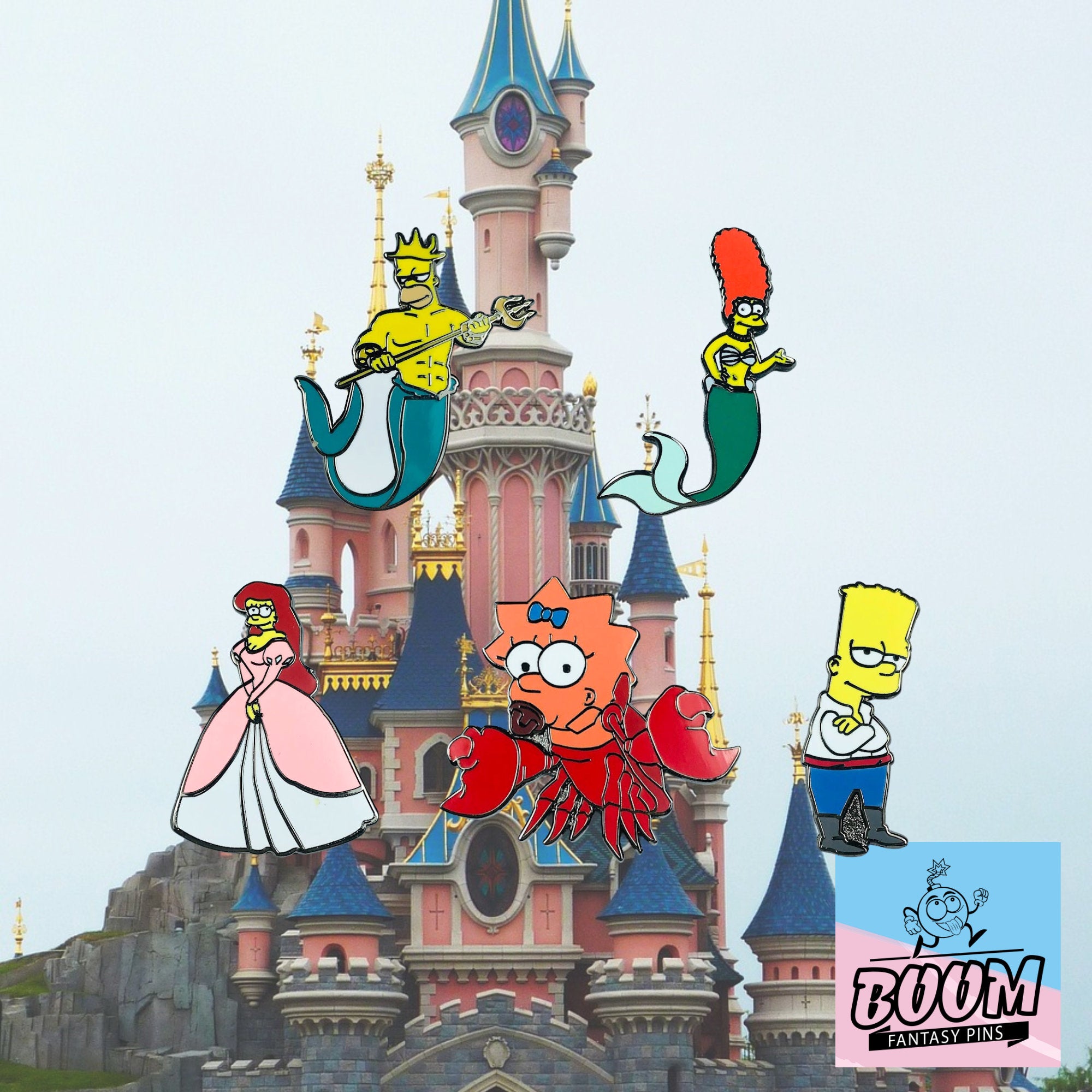 Pin's – Marge Simpson des Simpson – Disney Fantasy