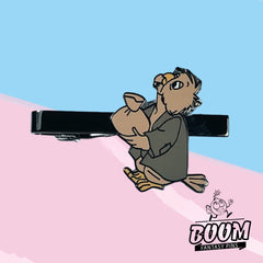 Pinza de corbata – Pájaro con bolso de Robin Hood – Disney Fantasy