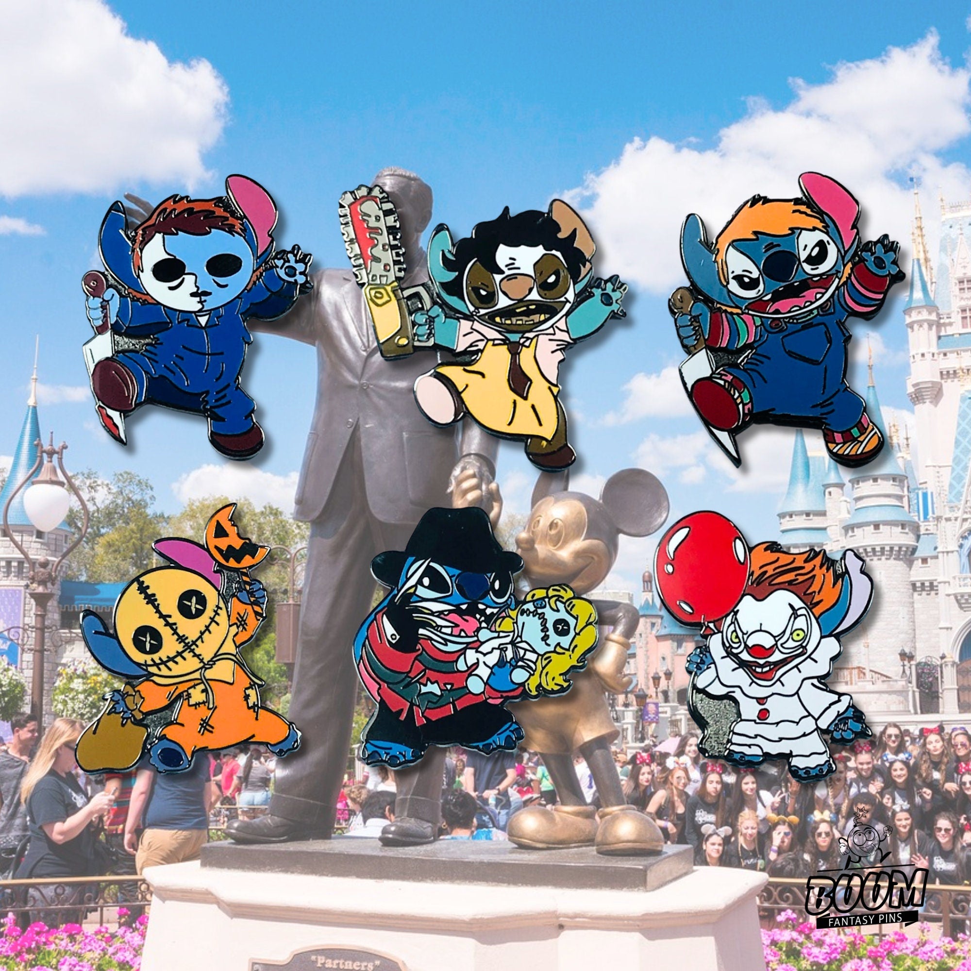 Épingle – Expérience 626 Stitch déguisé en personnage d'Halloween de Lilo et Stitch – Disney Fantasy