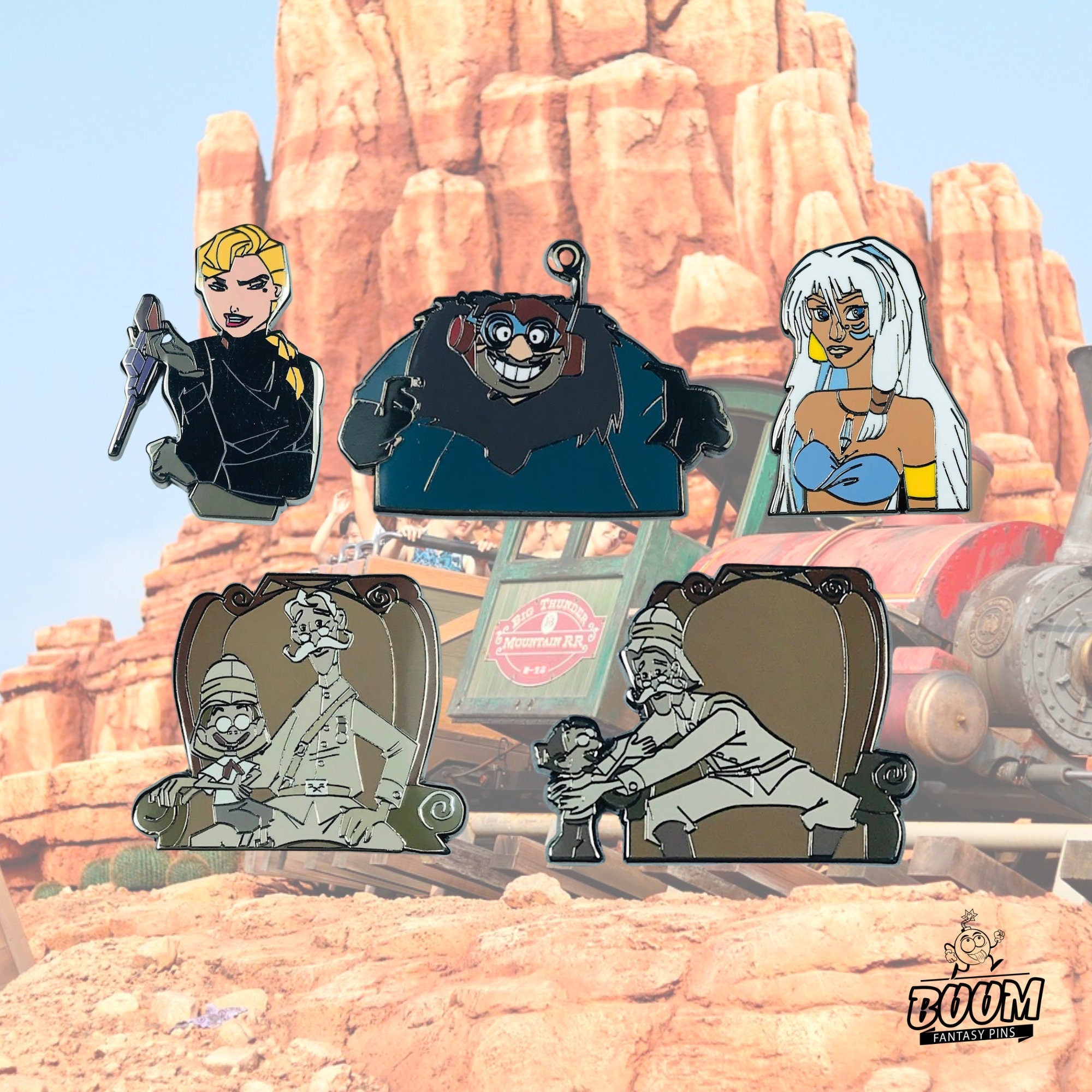 Pin's – Kida d'Atlantide, l'empire perdu – Disney Fantasy