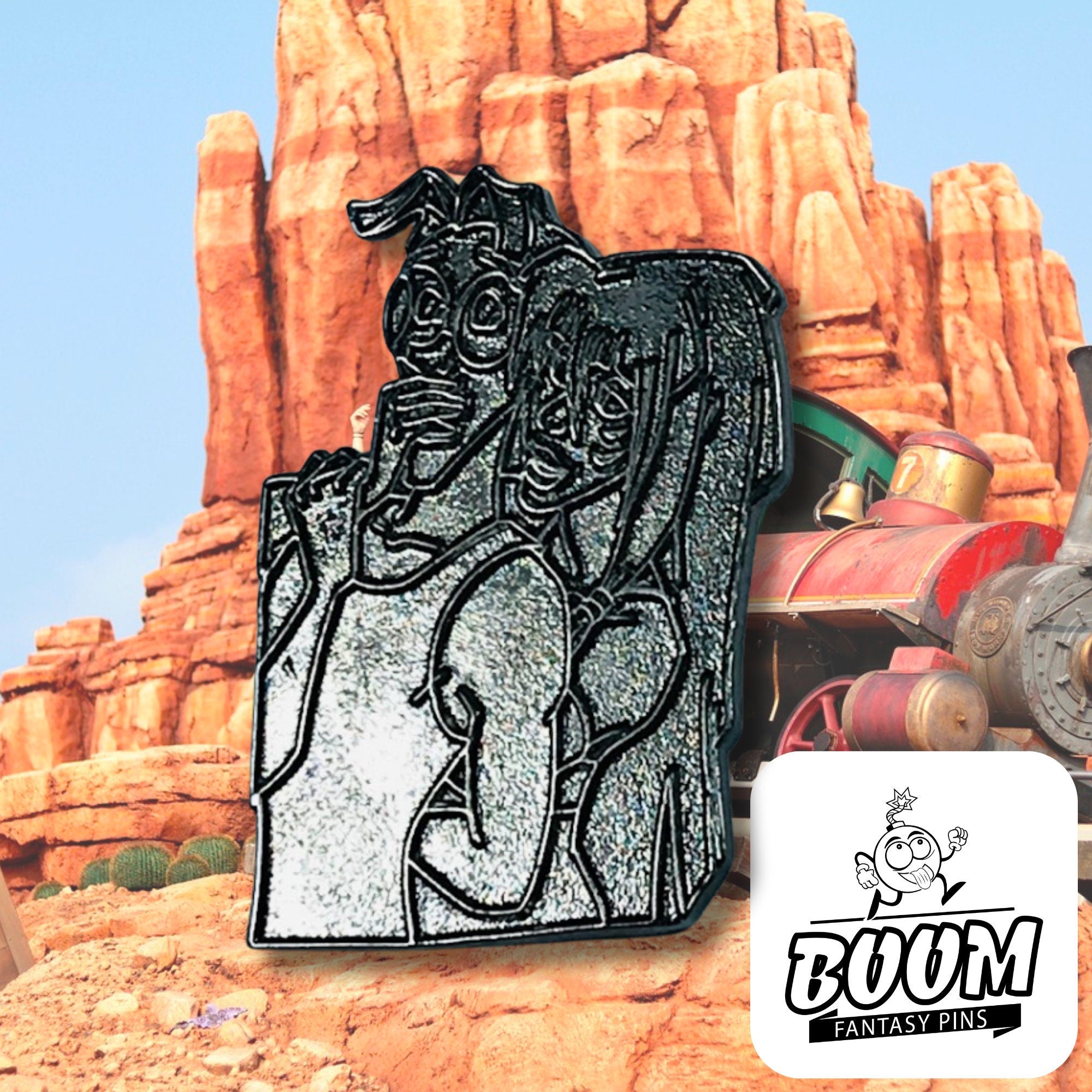 Pin – Milo Thatch and Kida Nedakh from Atlantis The Lost Empire – Disney Fantasy