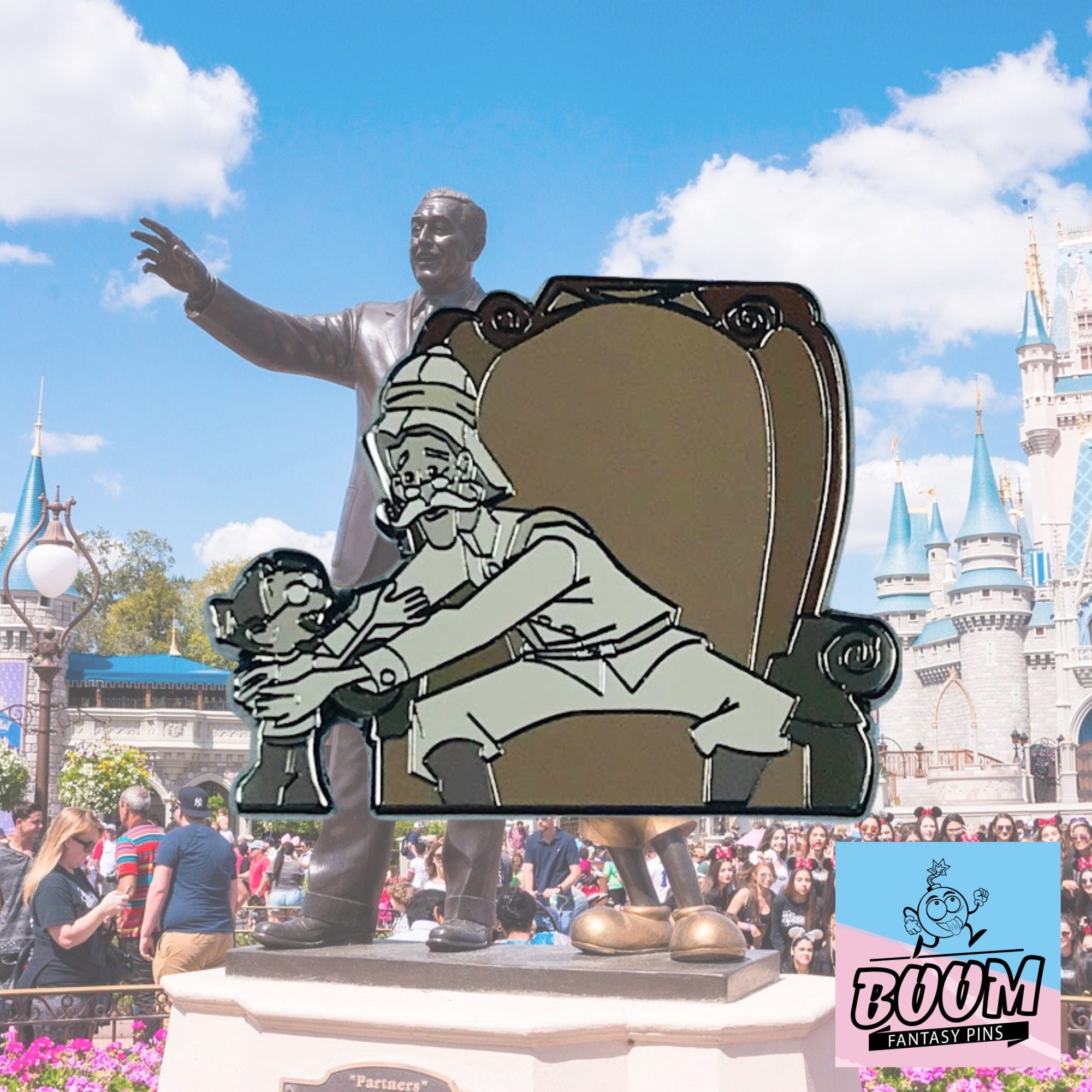 Pin – Milo Thatch and Thaddeus Thatch from Atlantis The Lost Empire – Disney Fantasy