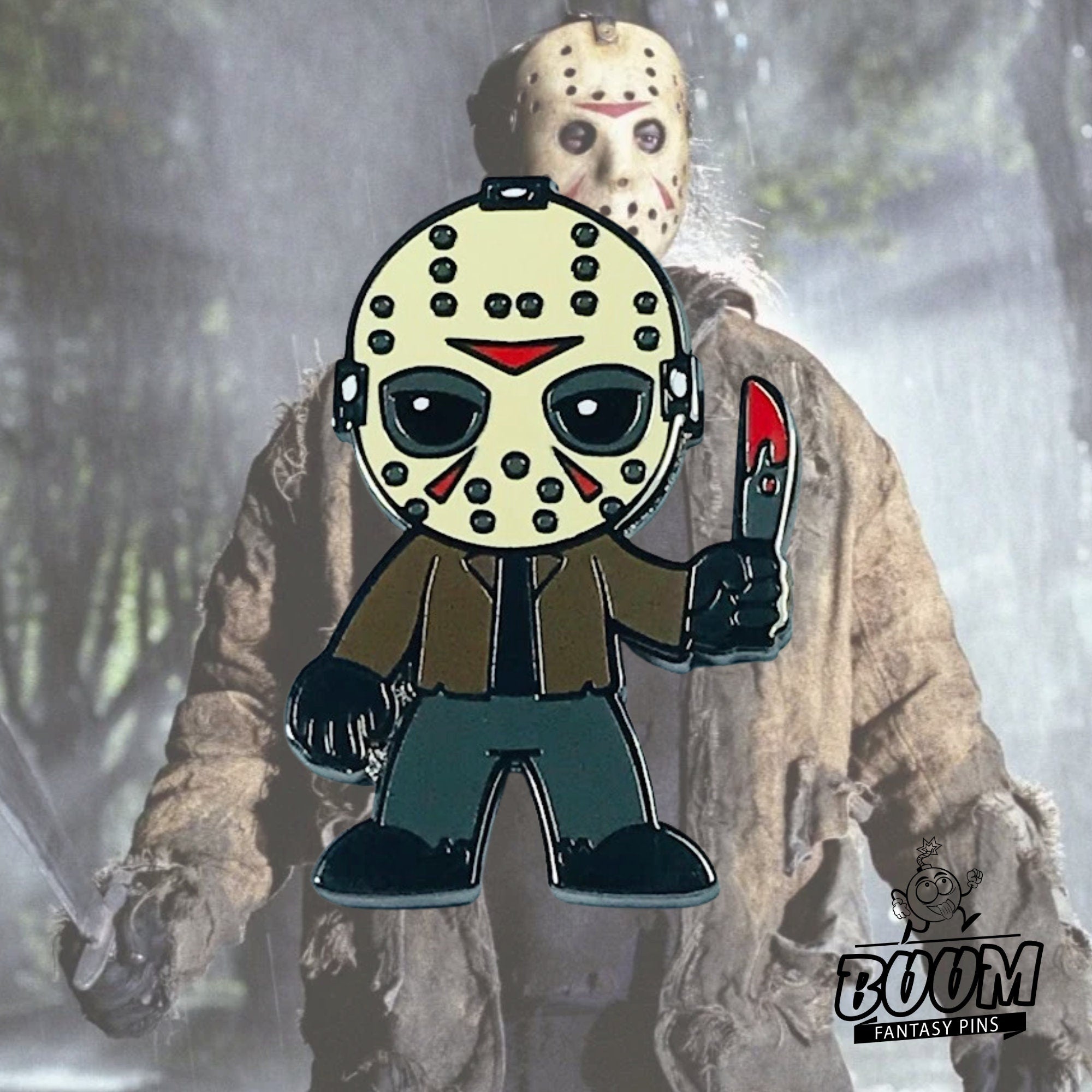Épingle – Jason Voorhees de Vendredi 13 – Franchise d'horreur