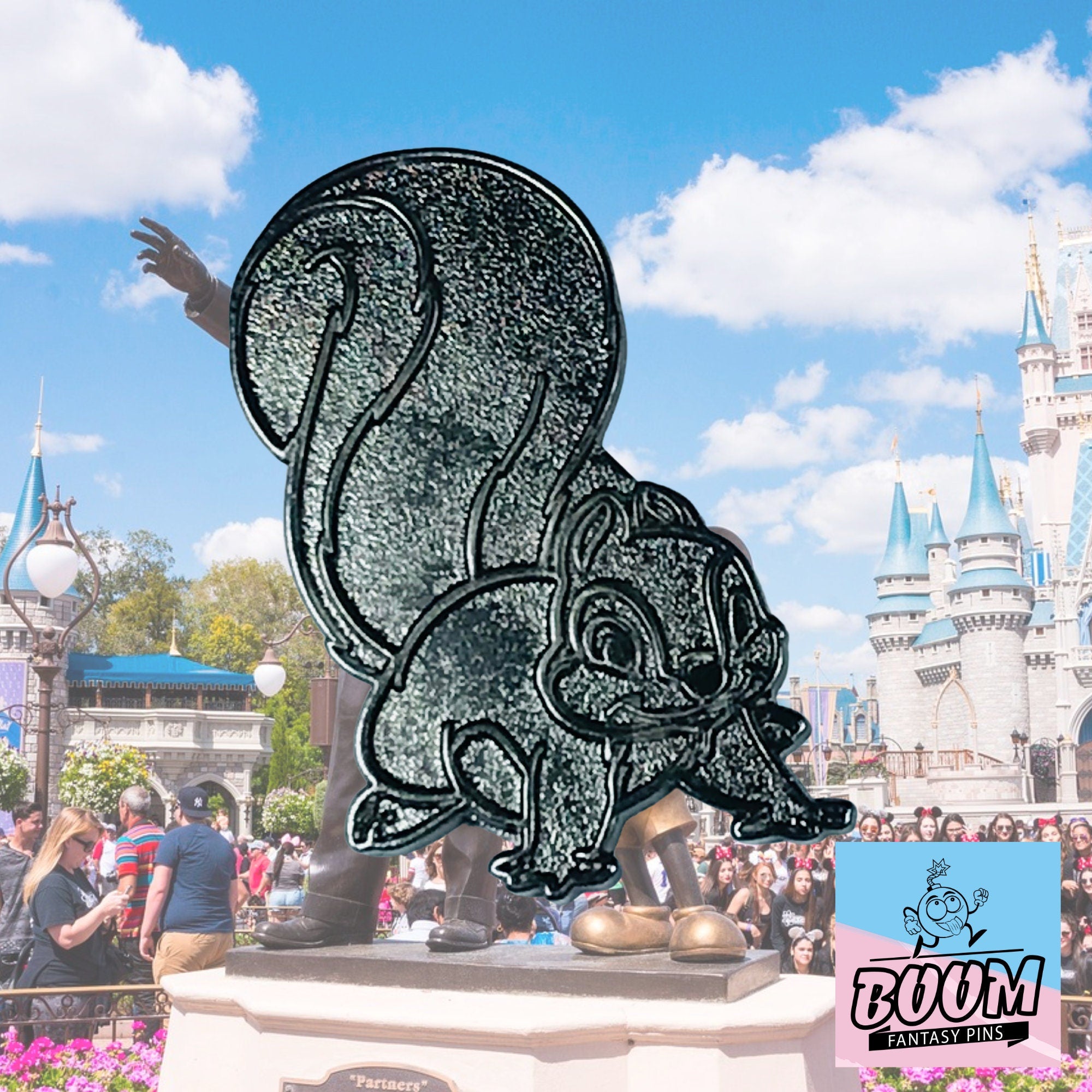 Pin's – Écureuil gris de Blanche-Neige – Disney Fantasy