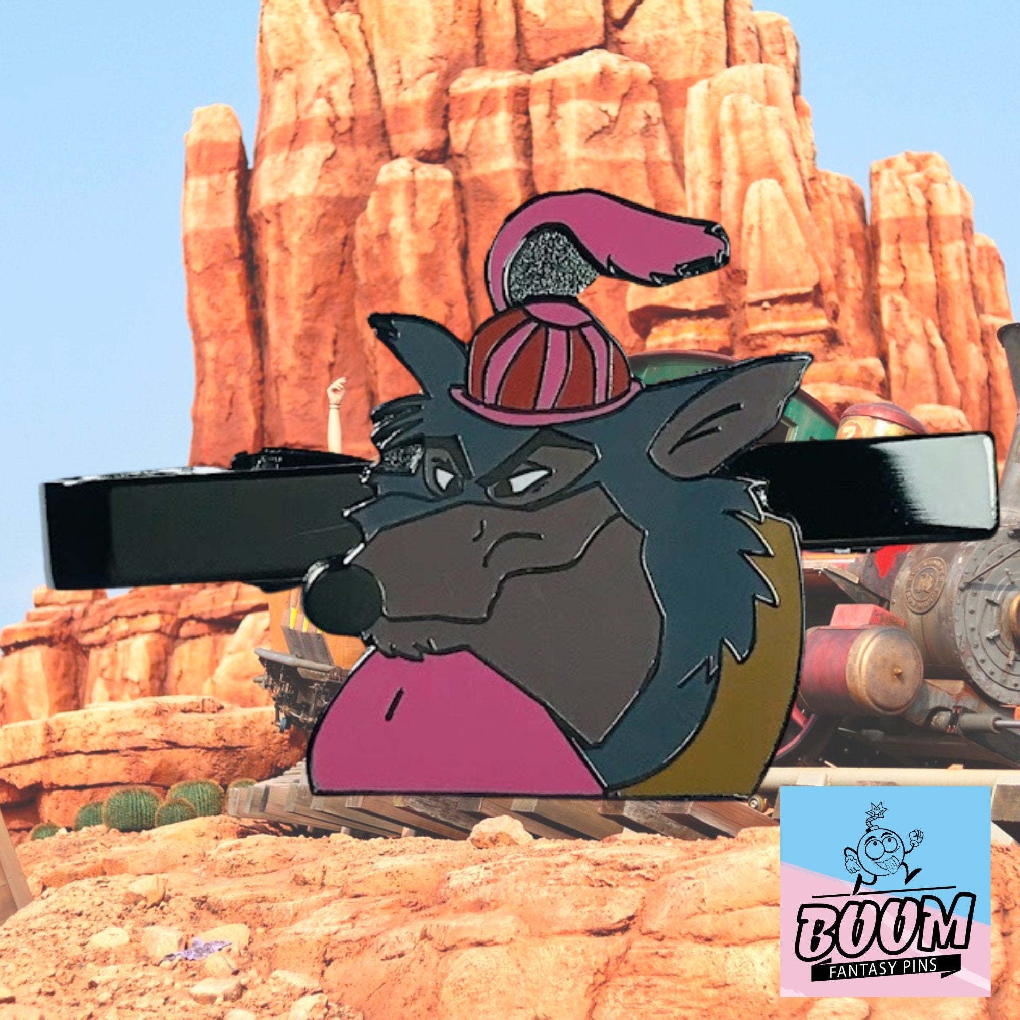 Pinza de corbata – Sheriff de Nottingham de Robin Hood – Disney Fantasy