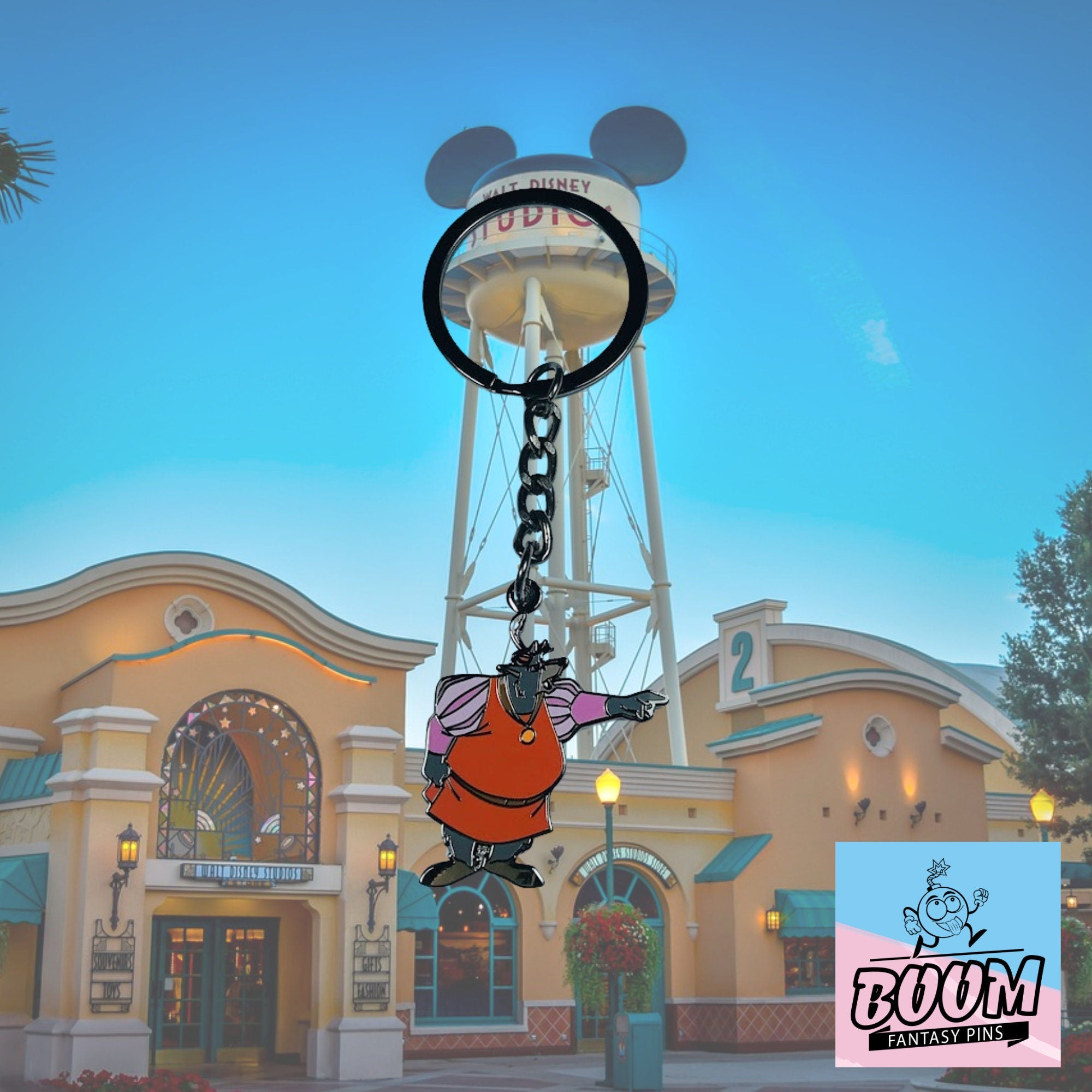 Llavero – Sheriff de Nottingham de Robin Hood – Disney Fantasy