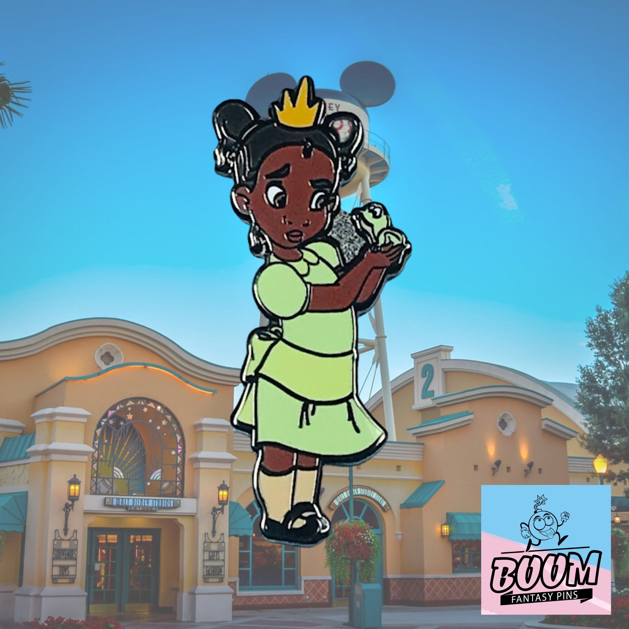 Pin – Tiana y el Sapo de La Princesa y el Sapo – Disney Fantasy