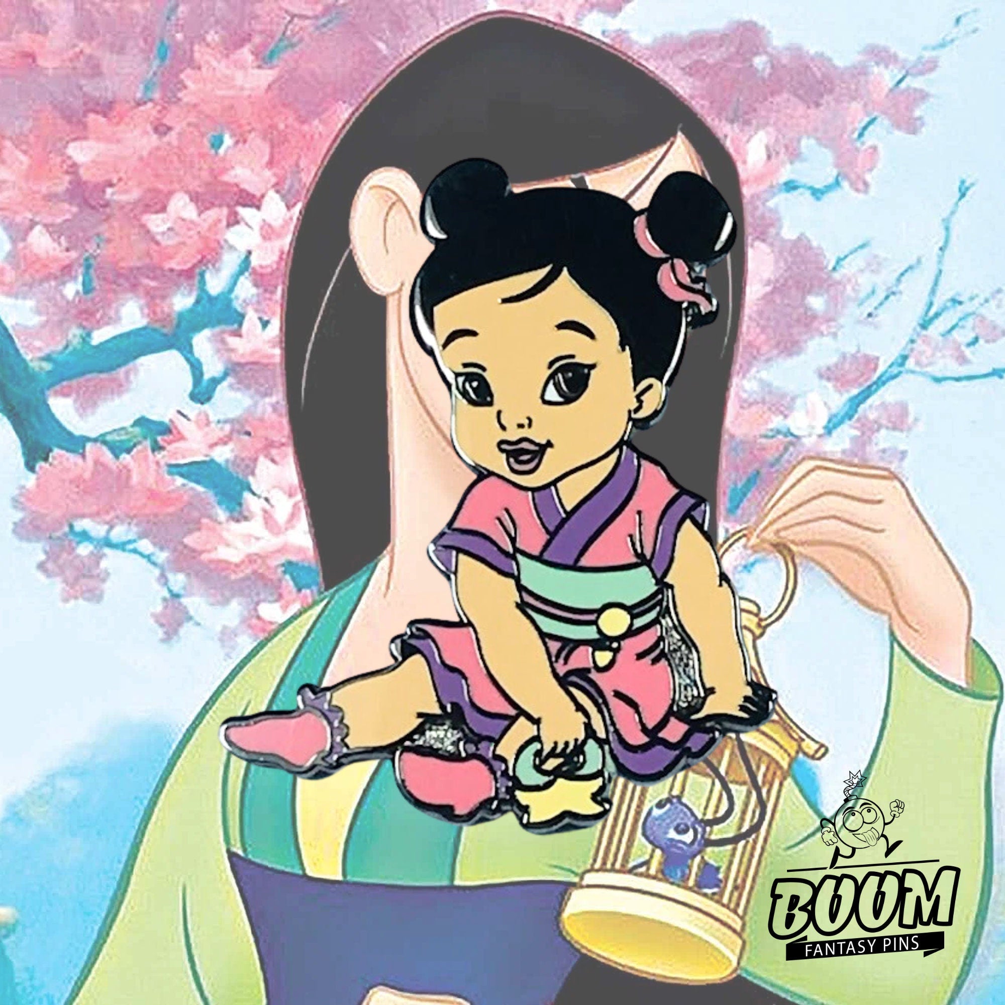 Pin's – Mulan enfant du film Mulan – Disney Fantasy