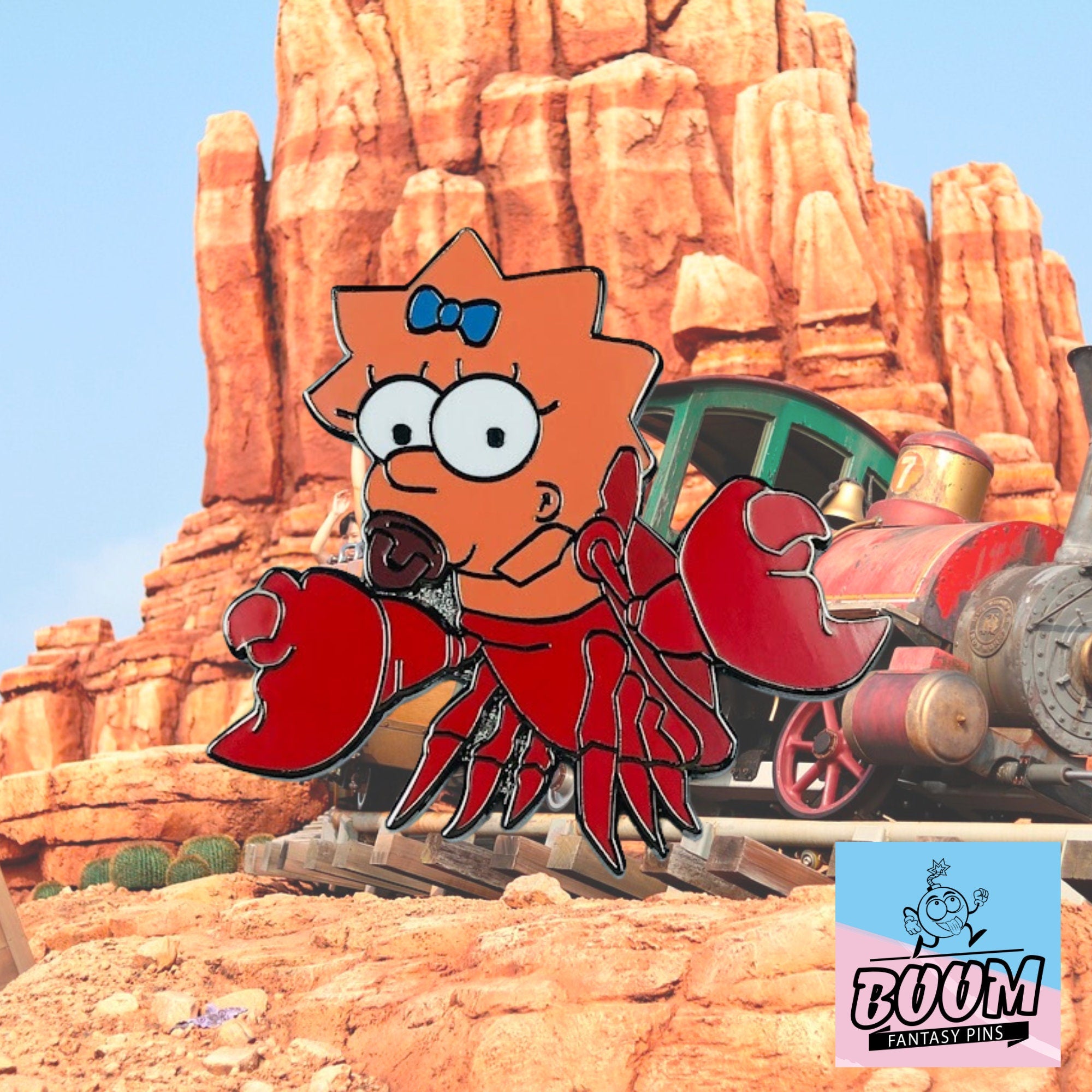 Pin – Maggie Simpson de Los Simpson – Disney Fantasy