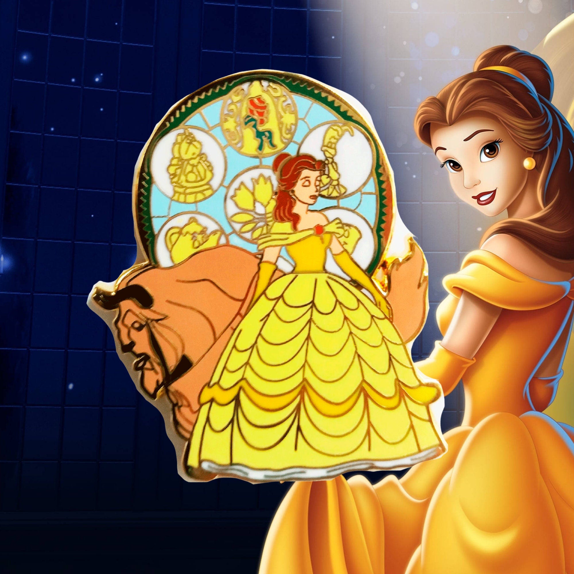 Pin's – Princesse Belle de La Belle et la Bête – Disney Fantasy