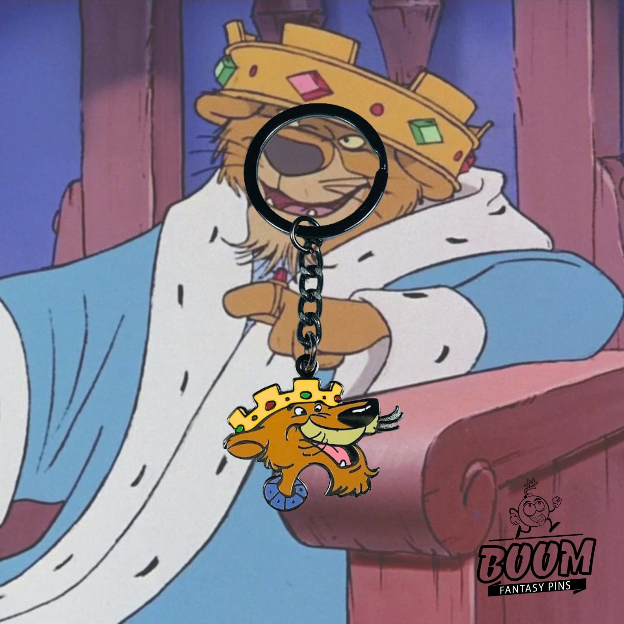 Llavero – Príncipe Juan de Robin Hood – Disney Fantasy