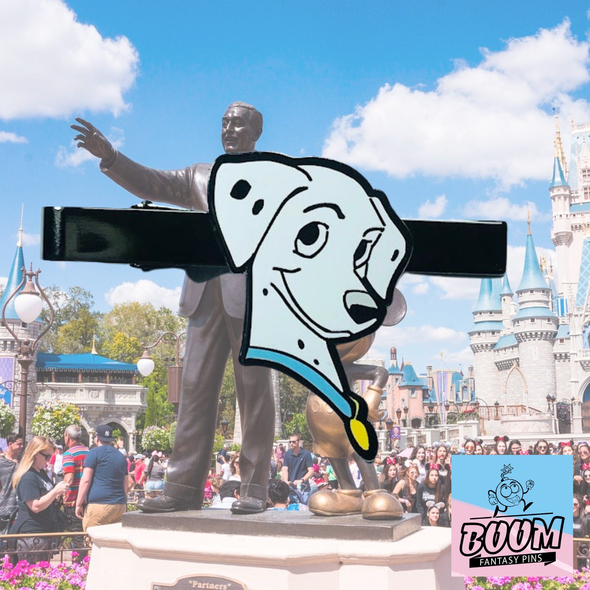 Pinza de corbata – Perdita de 101 Dálmatas – Disney Fantasy