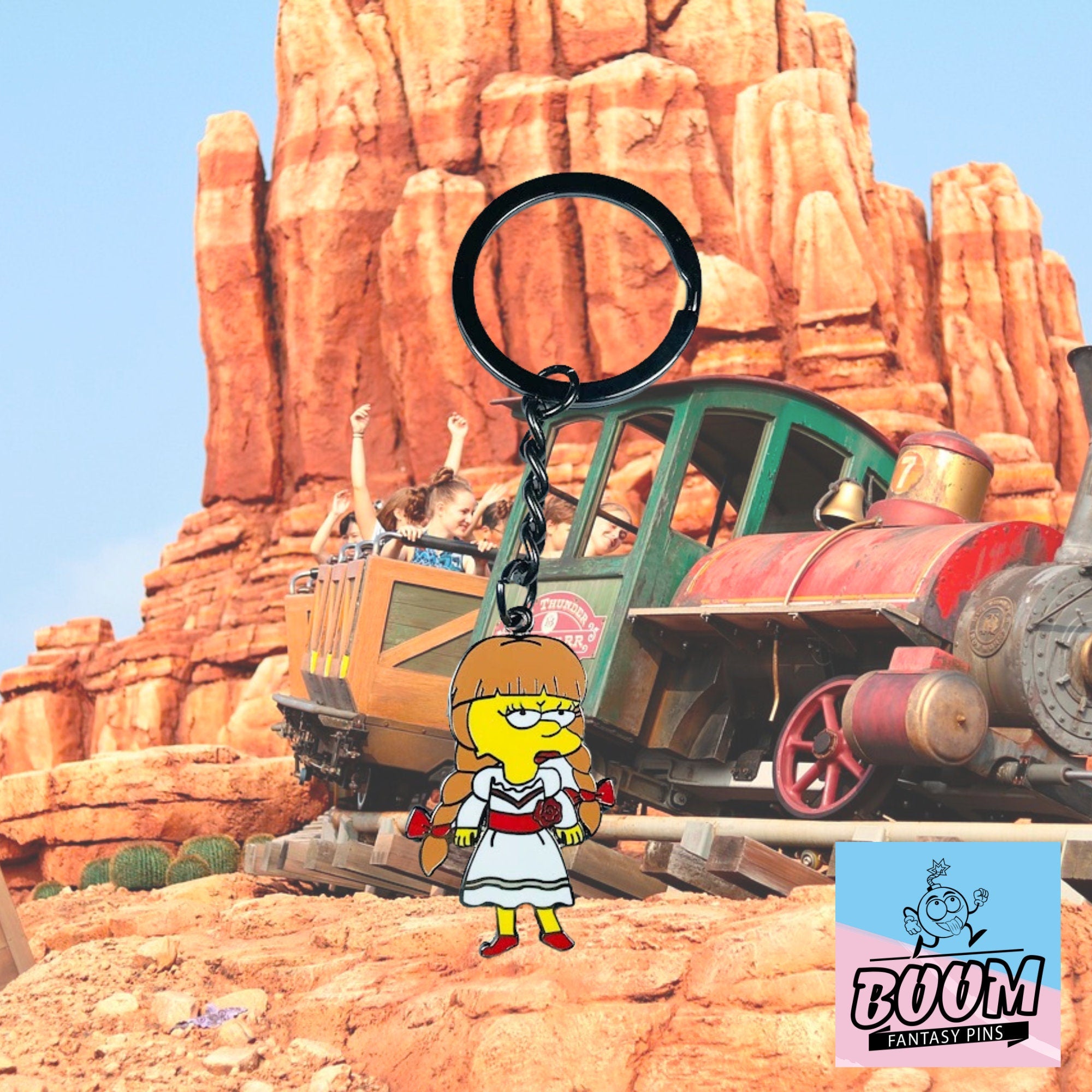 Llavero de Lisa Simpson de Los Simpsons – Disney Fantasy