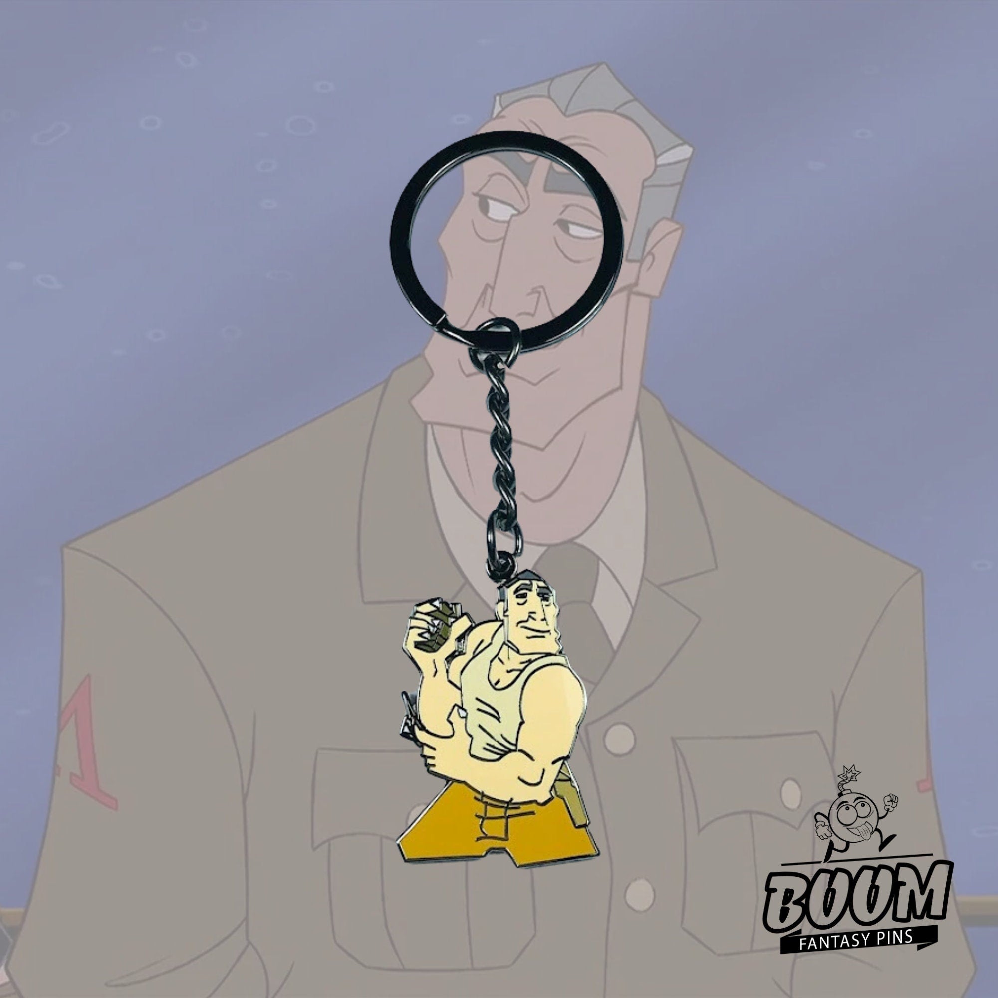 Llavero – Lyle Tiberius Rourke de Atlantis: El Imperio Perdido – Disney Fantasy