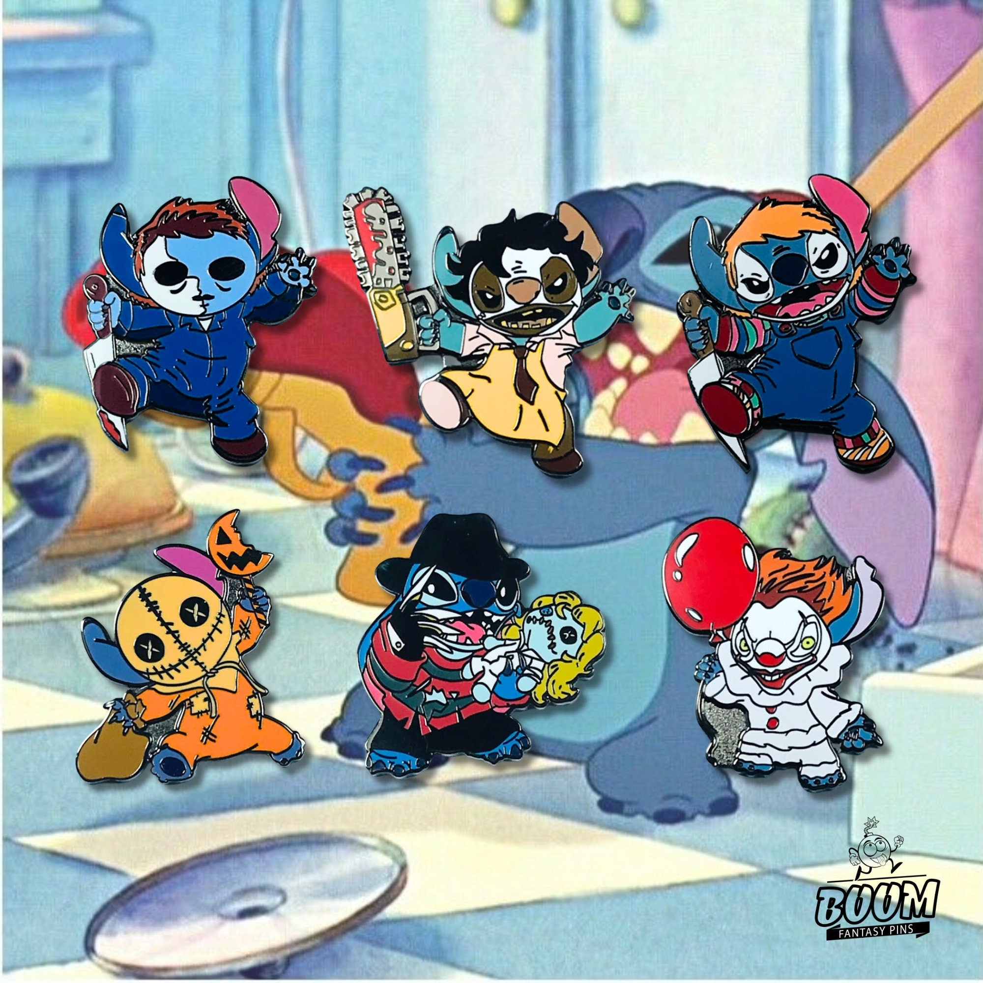 Épingle – Expérience 626 Stitch déguisé en personnage d'Halloween de Lilo et Stitch – Disney Fantasy