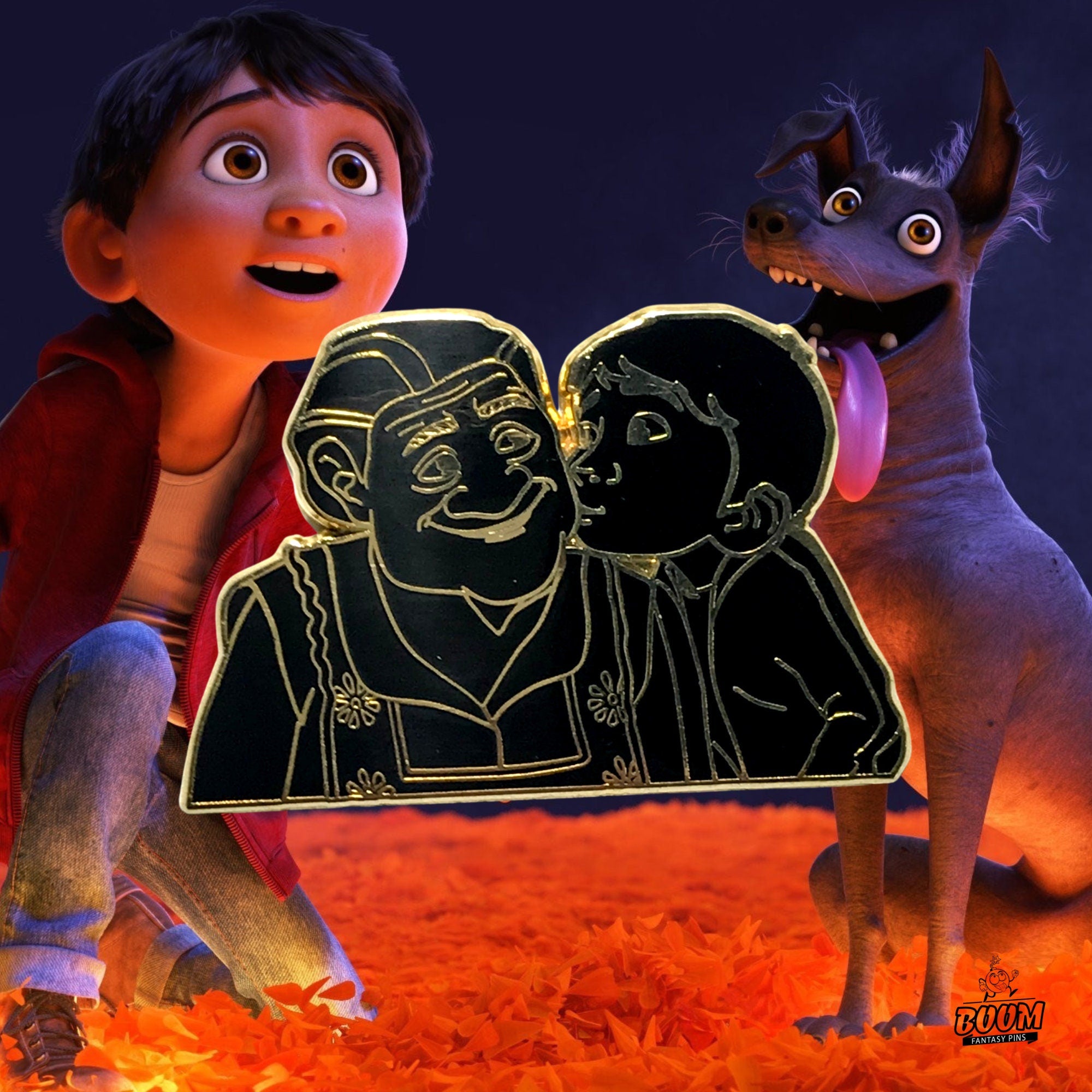 Pin – Miguel y Mamá Coco de Coco – Disney Fantasy